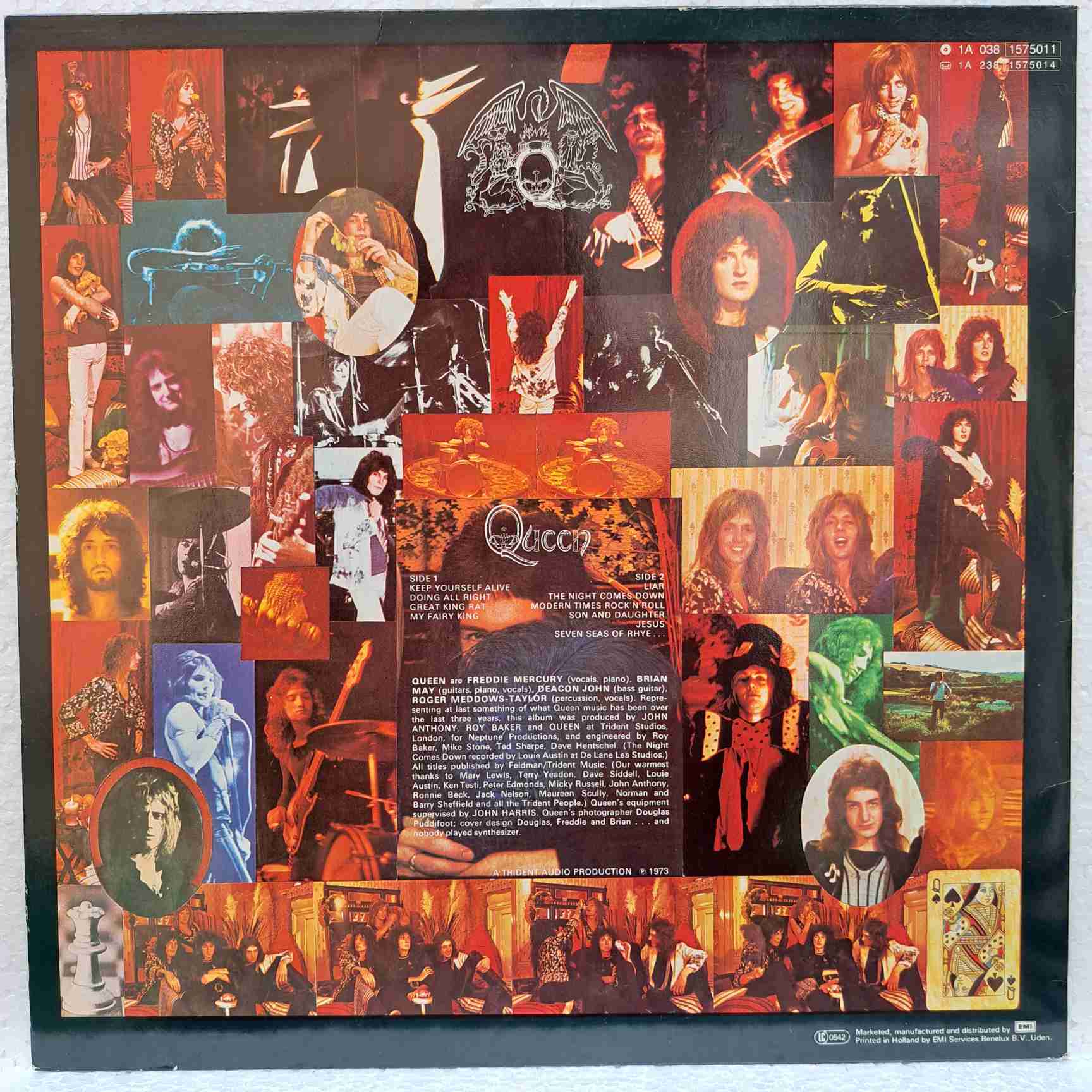 Queen – Queen - Disc VINIL LP VG+ - imagine 3
