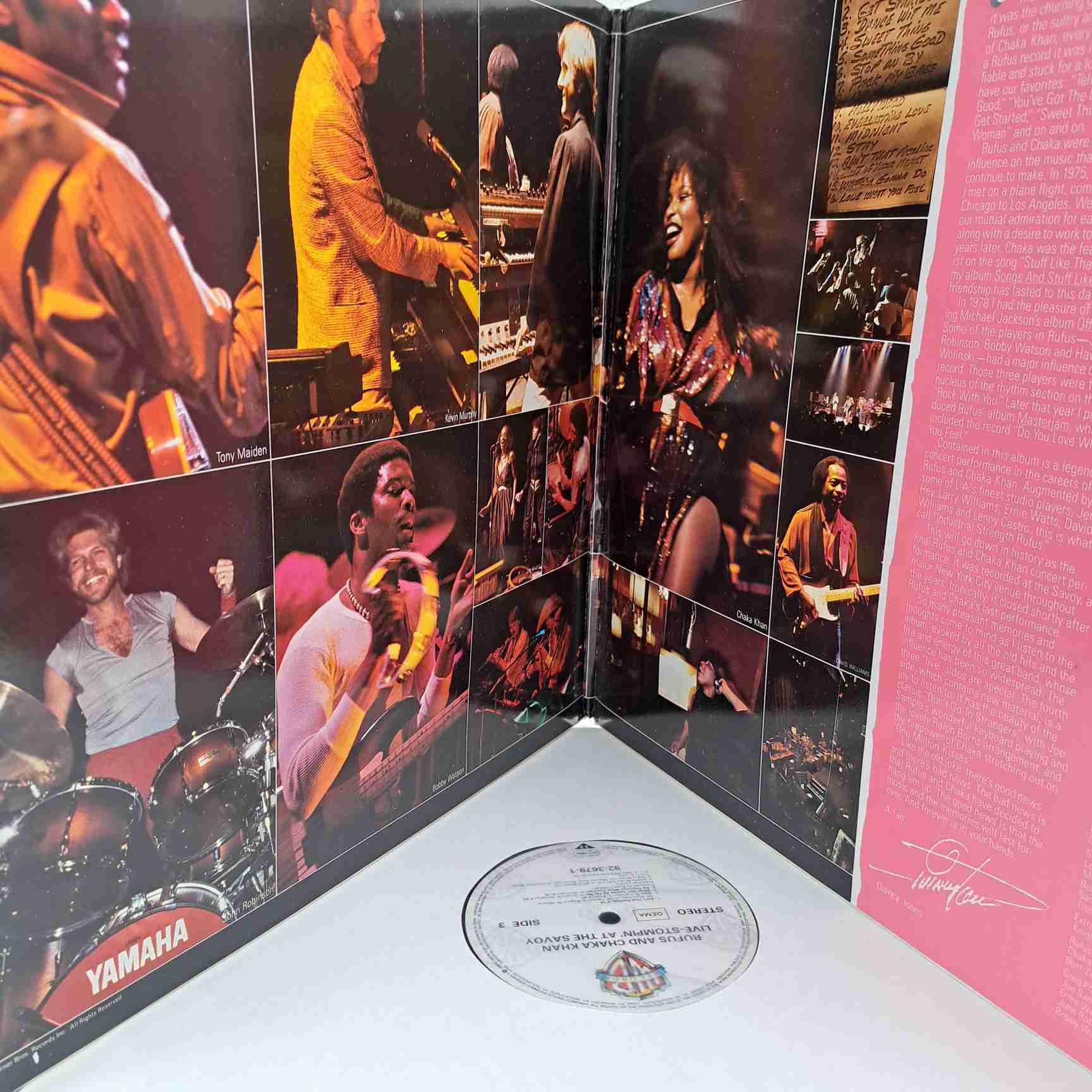 Rufus And Chaka Khan – Stompin' At The Savoy - Disc VINIL 2LP VG VG+ - imagine 3