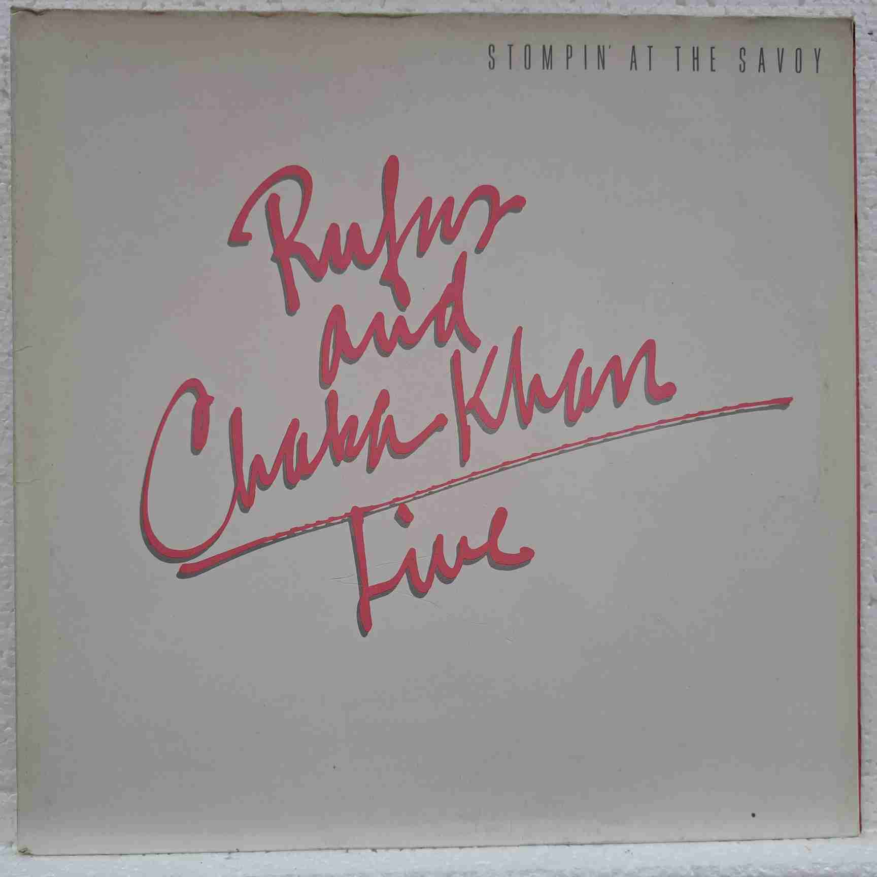 Rufus And Chaka Khan – Stompin' At The Savoy - Disc VINIL 2LP VG VG+