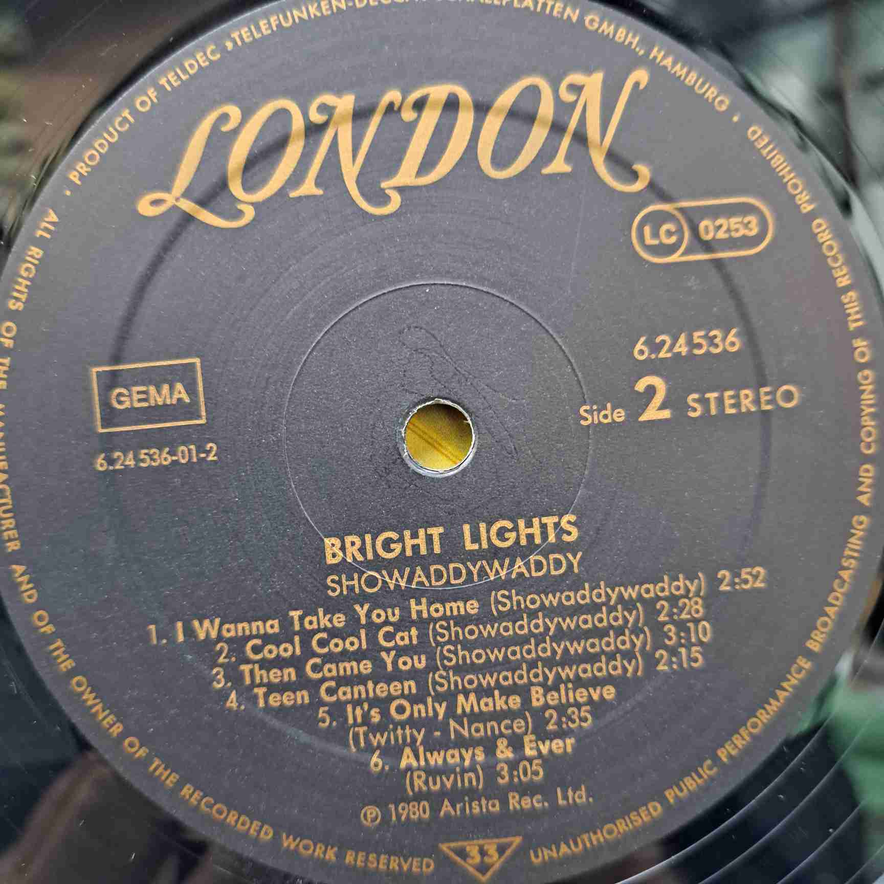 Showaddywaddy – Bright Lights - Disc VINIL LP VG+ - imagine 2