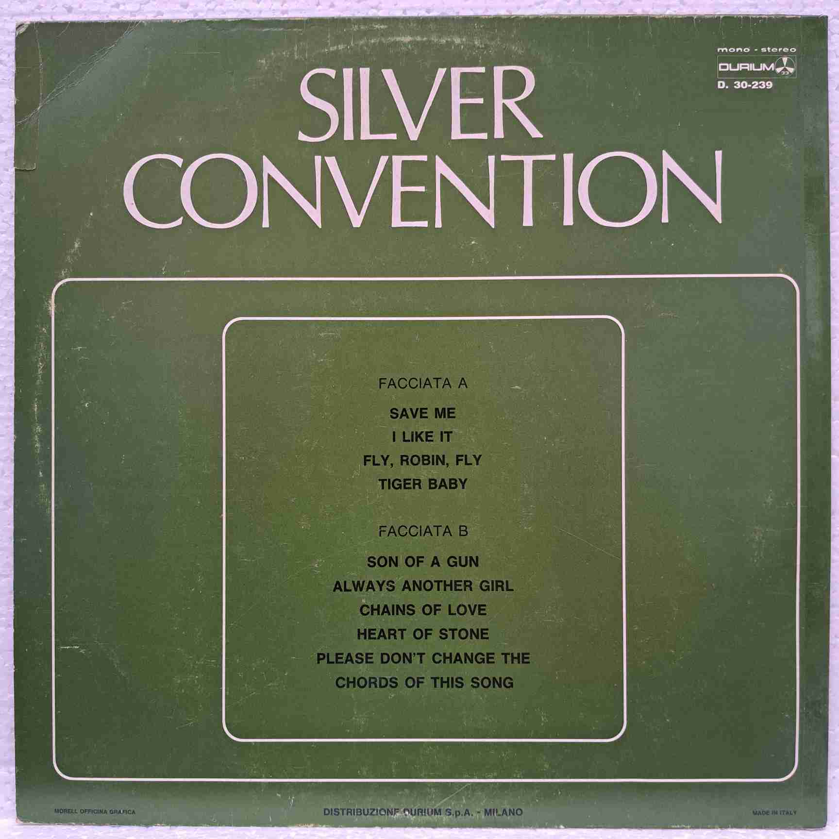 Silver Convention – Silver Convention - Disc VINIL LP VG - imagine 3