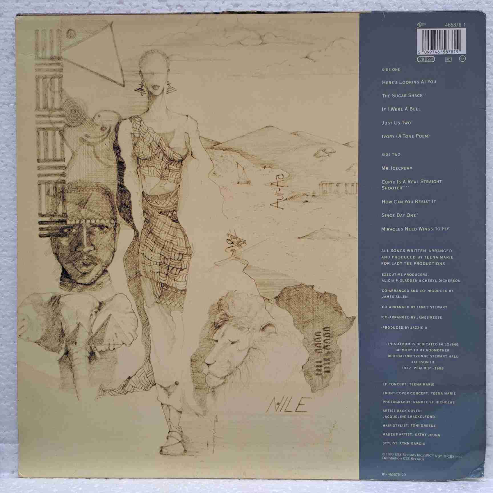 Teena Marie – Ivory - Disc VINIL LP VG+ - imagine 3
