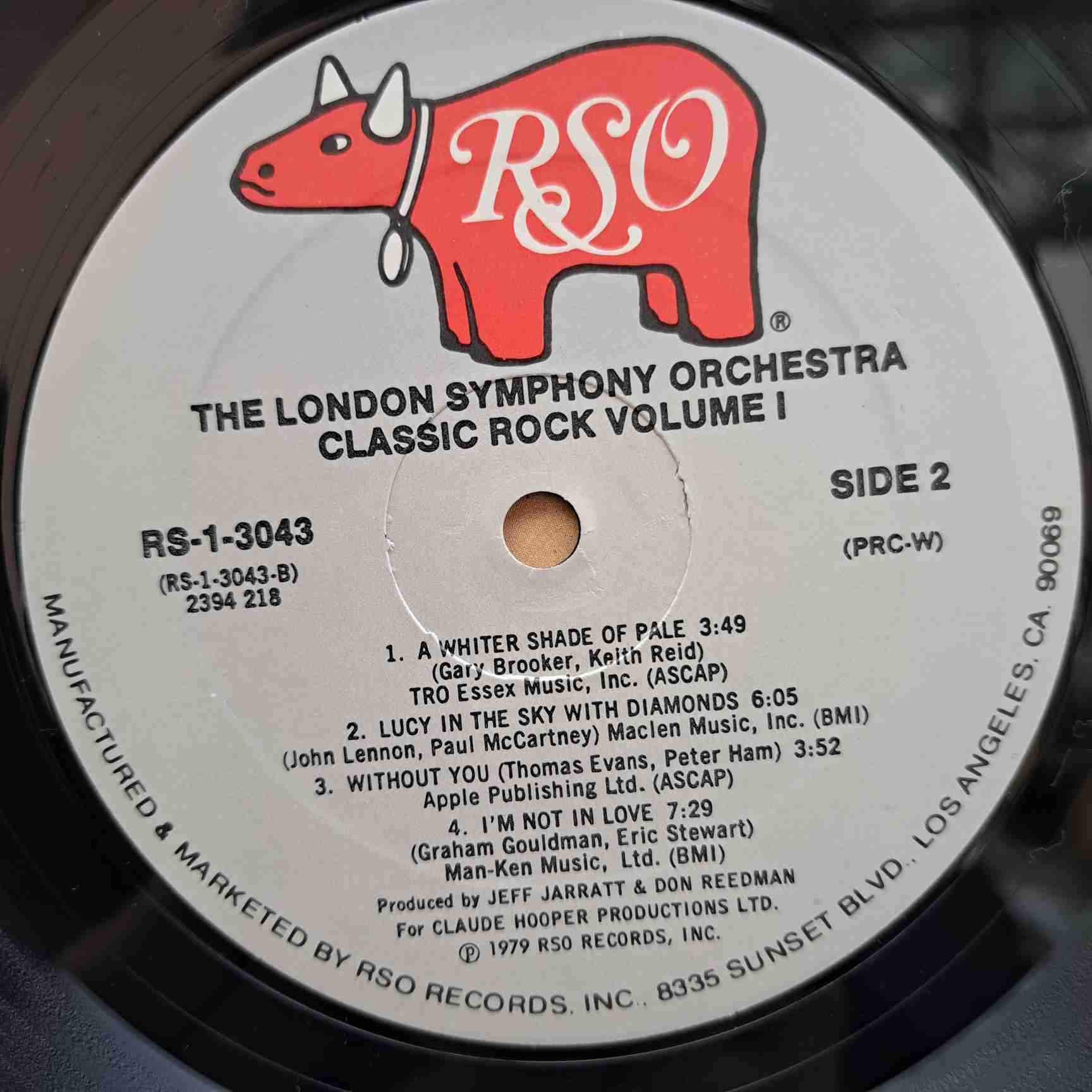 The London Symphony Orchestra – Classic Rock Volume One - Disc VINIL LP VG+ US - imagine 2