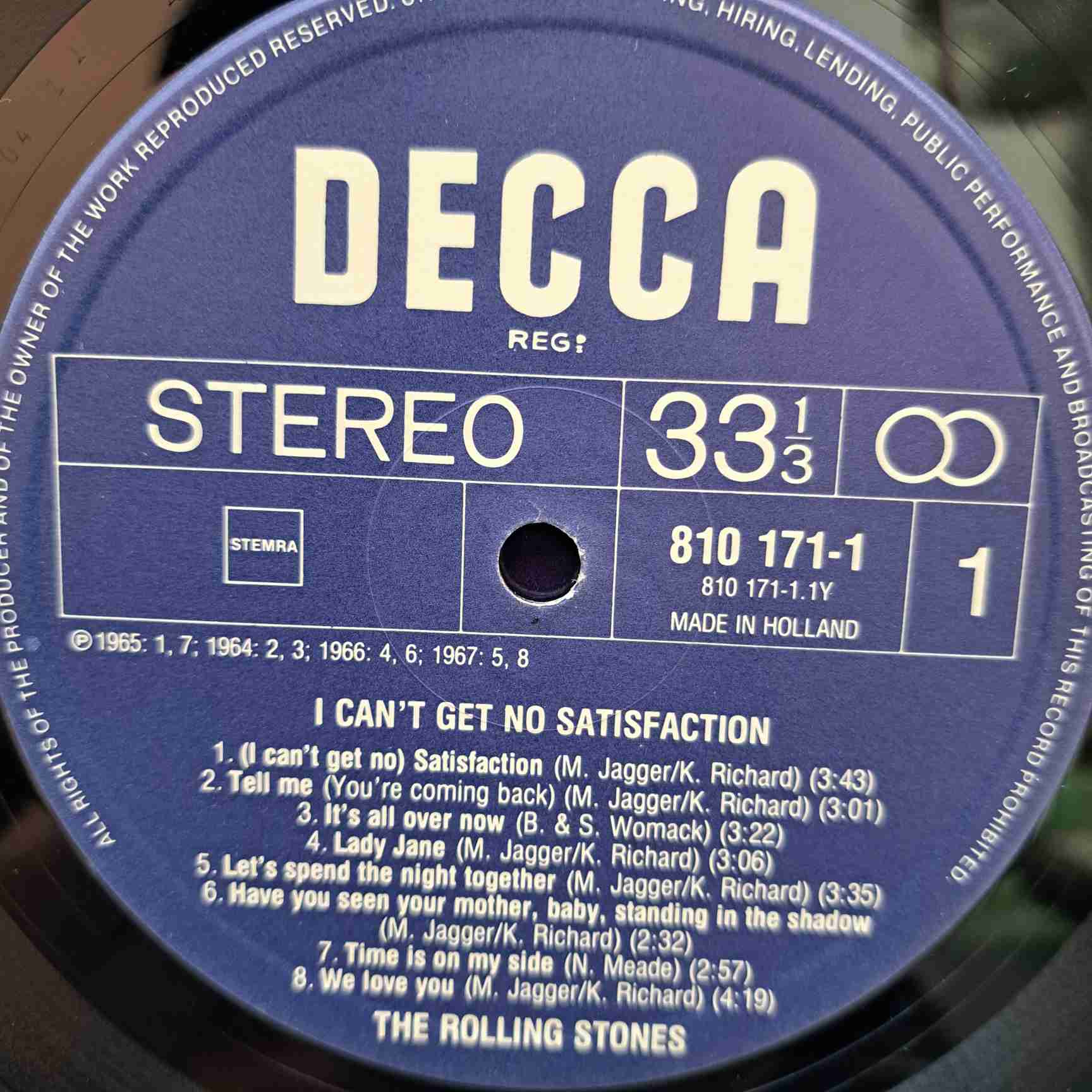 The Rolling Stones – I Can't Get No Satisfaction - Disc VINIL LP VG+ - imagine 2