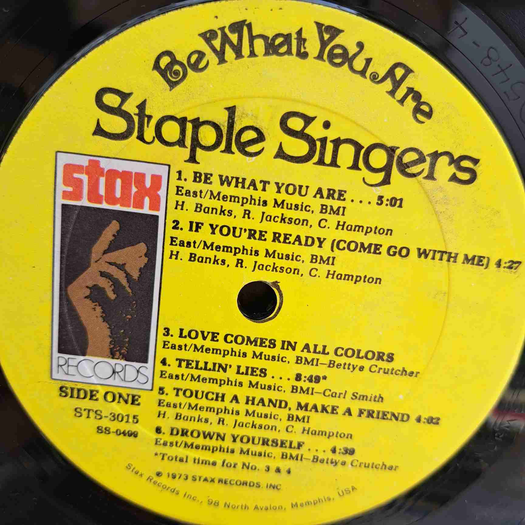 The Staple Singers – Be What You Are - Disc VINIL LP VG+ - imagine 2