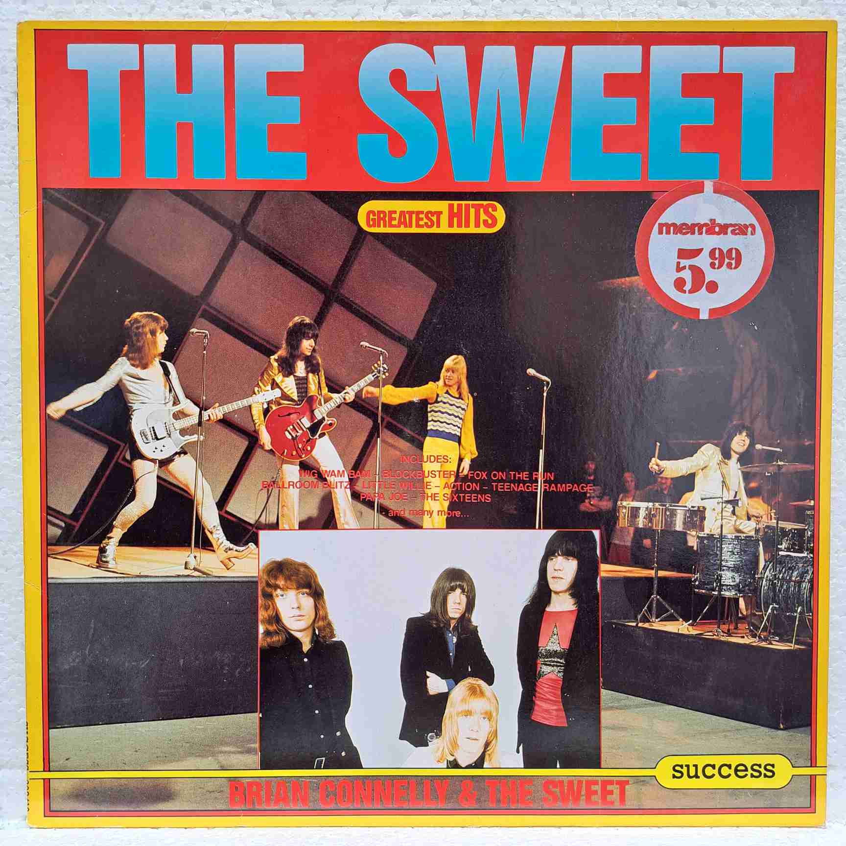 The Sweet – Greatest Hits - Disc VINIL LP VG+