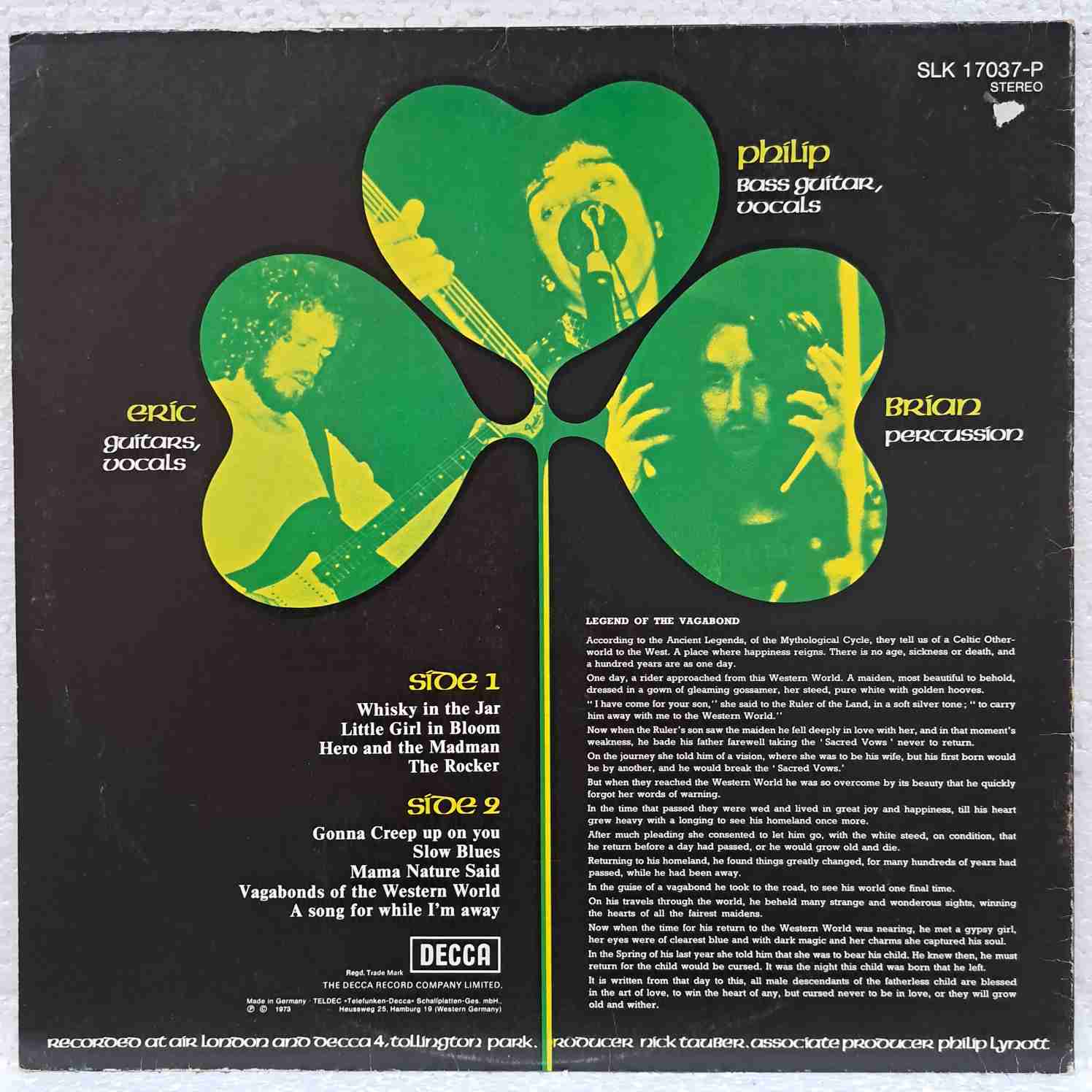 Thin Lizzy – Vagabonds Of The Western World - Disc VINIL LP VG VG+ - imagine 4