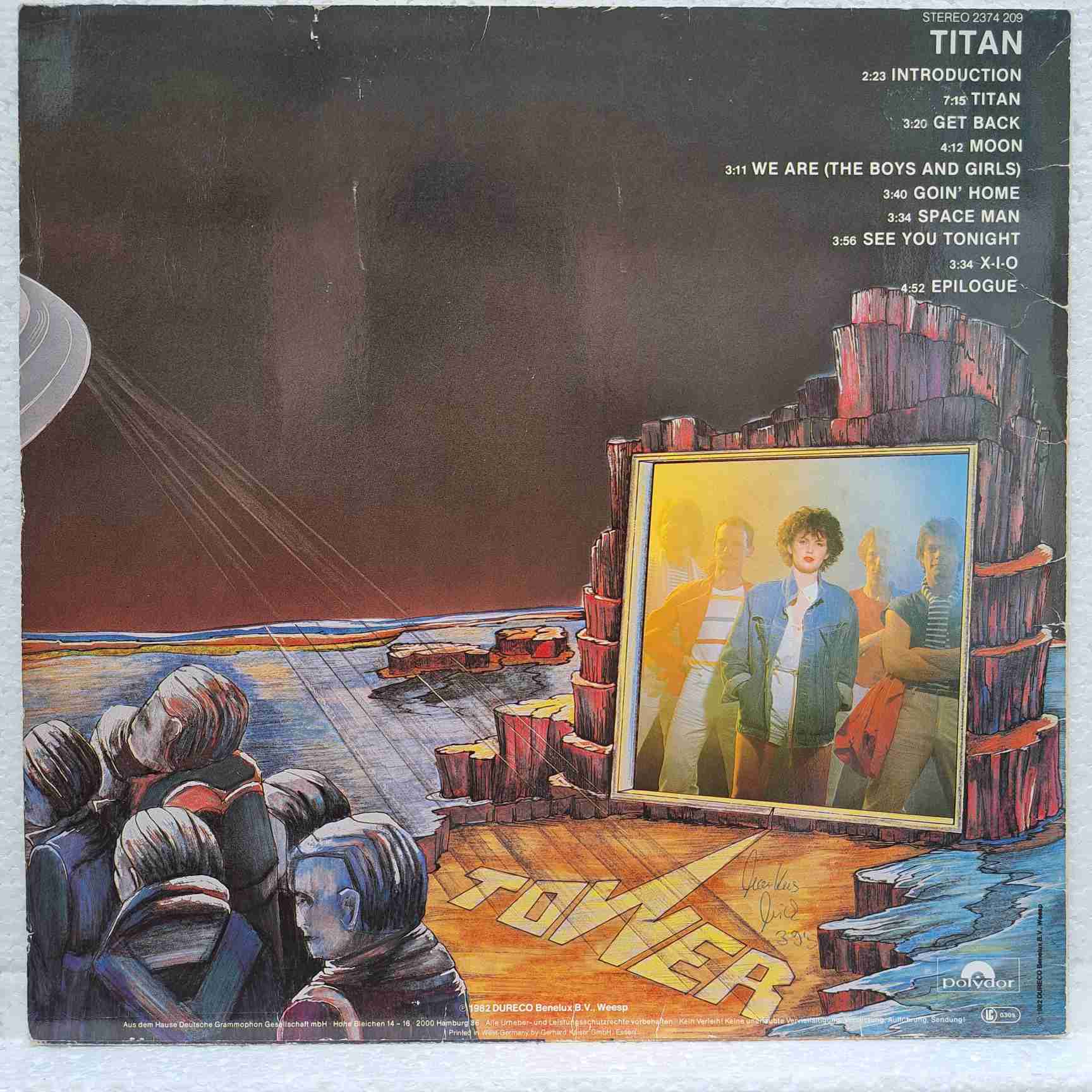 Tower – Titan - Disc VINIL LP VG VG+ - imagine 3
