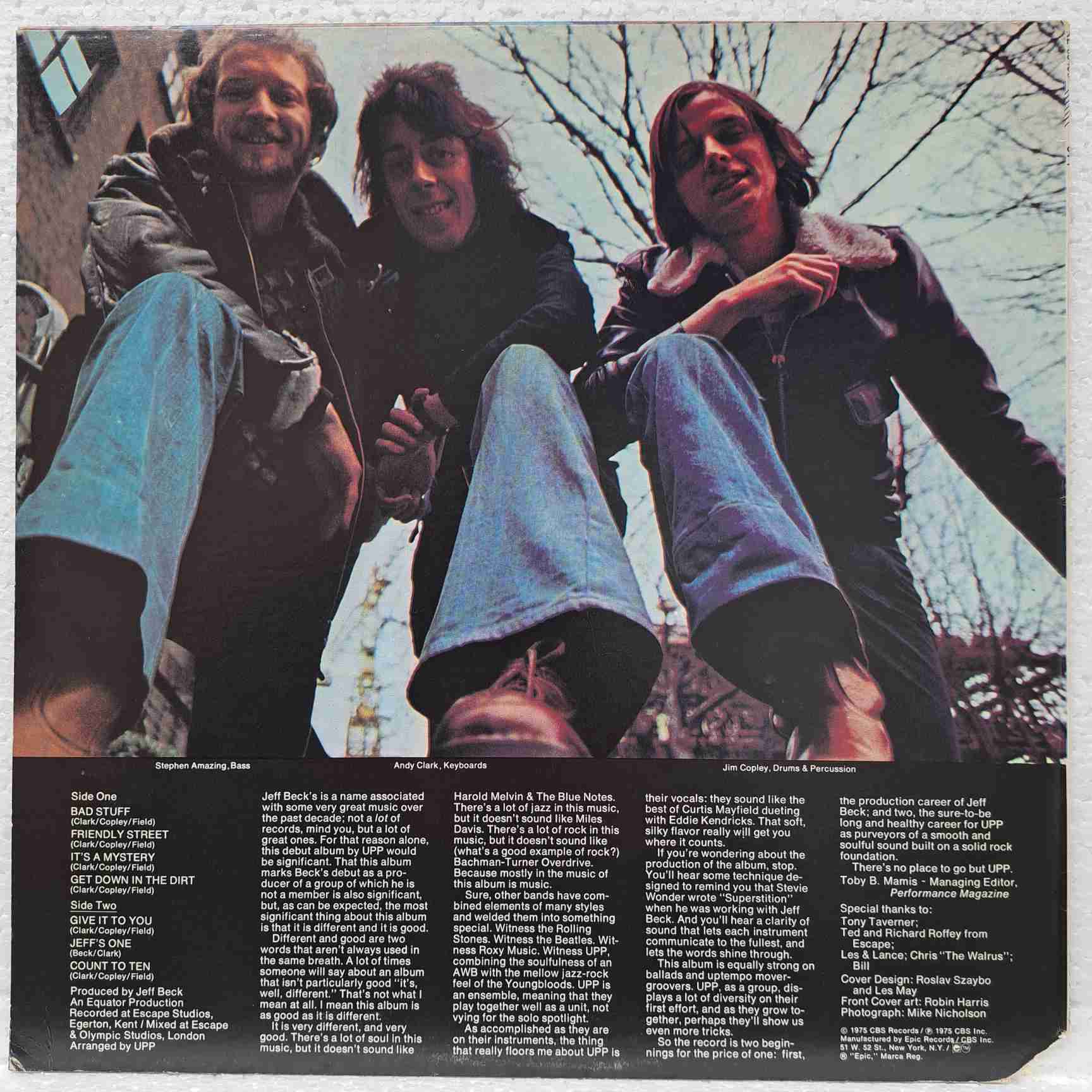UPP – UPP - Disc VINIL LP VG+ - imagine 3