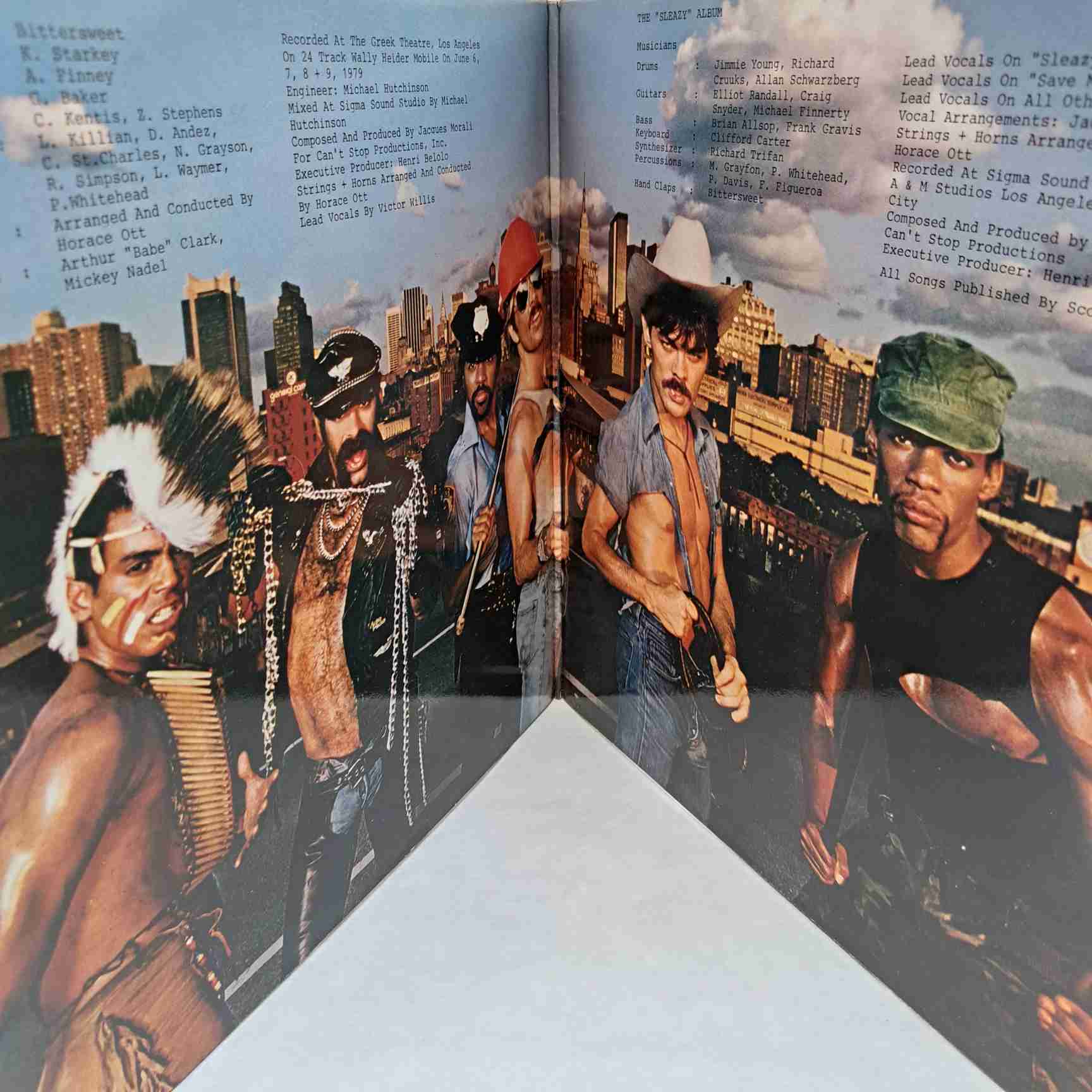 Village People – Live And Sleazy - Disc VINIL 2LP VG VG+ - imagine 3