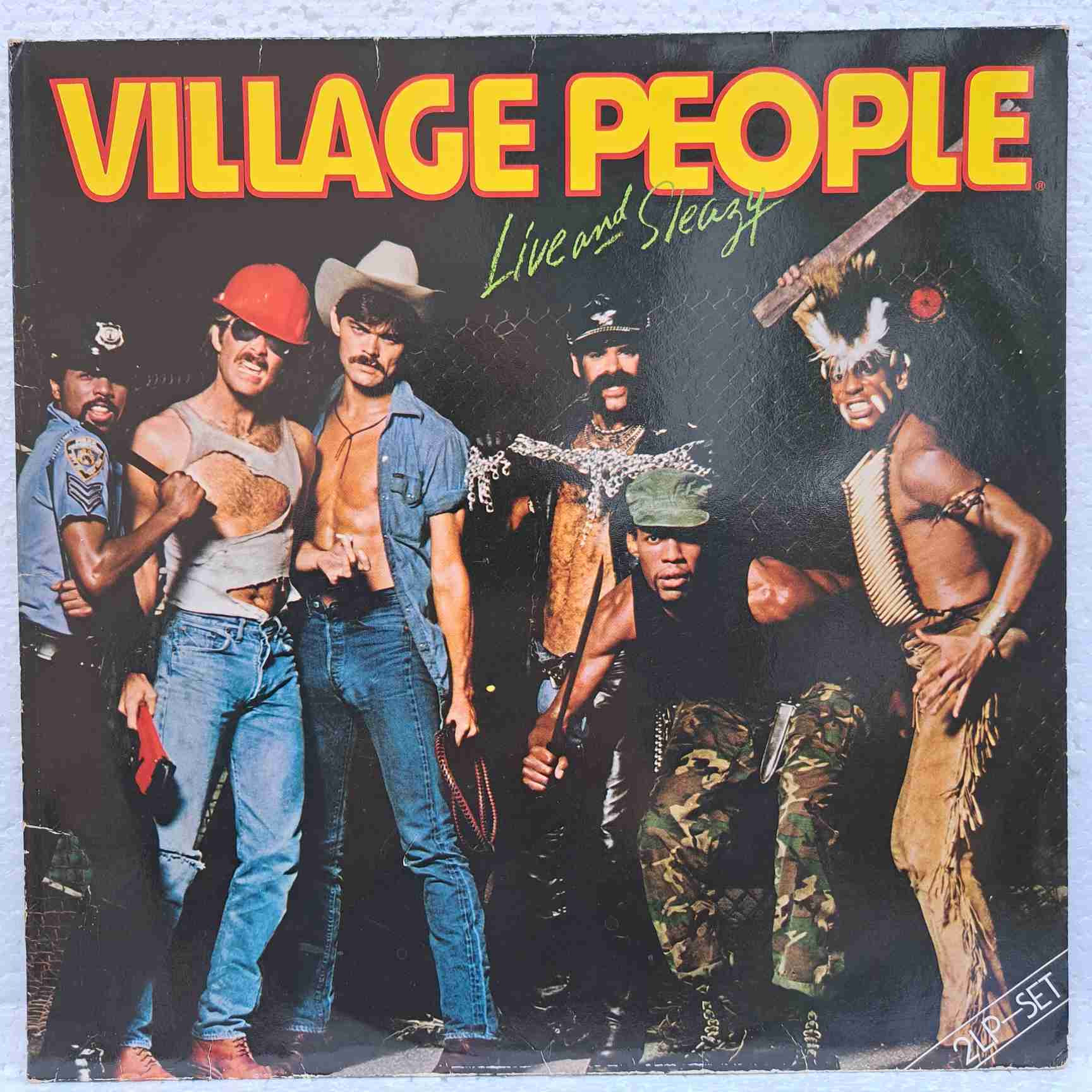 Village People – Live And Sleazy - Disc VINIL 2LP VG VG+