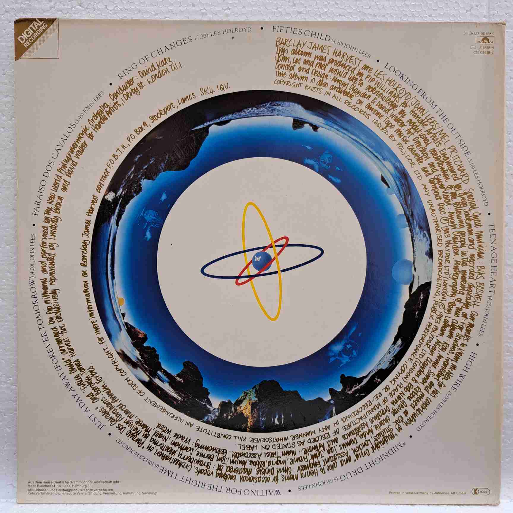 Barclay James Harvest – Ring Of Changes - Disc VINIL LP EX - imagine 2