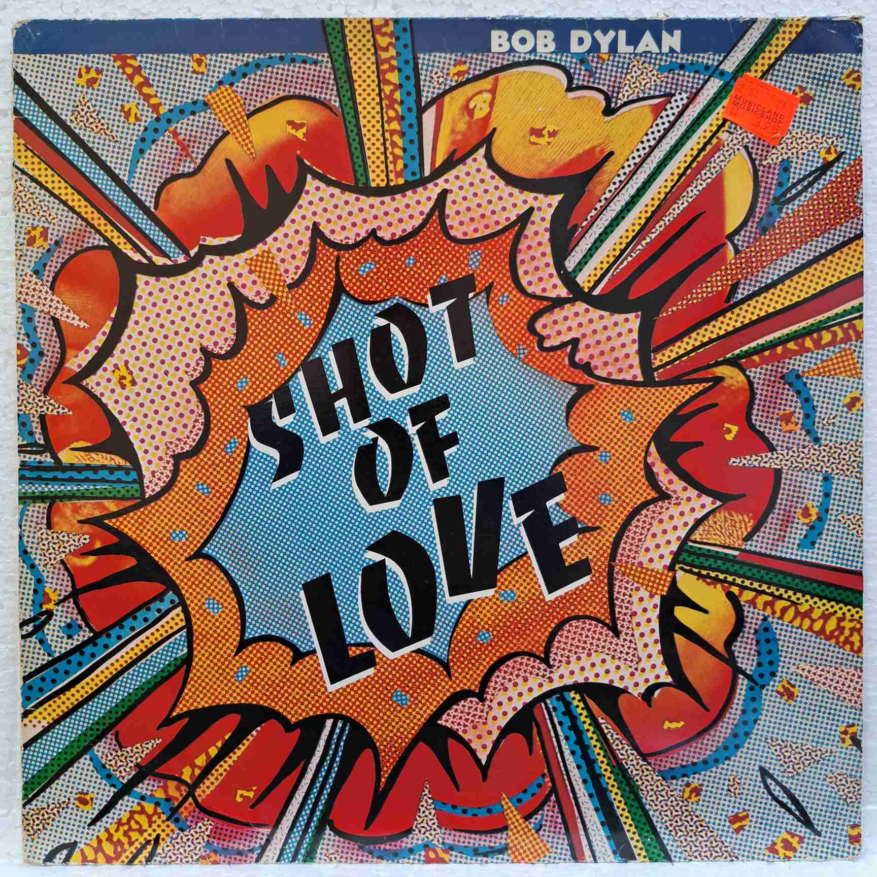 Bob Dylan – Shot Of Love - Disc VINIL LP VG+ UK
