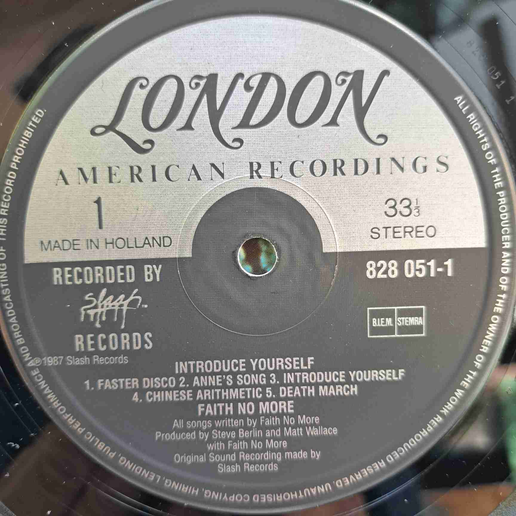 Faith No More – Introduce Yourself - Disc VINIL LP EX - imagine 3