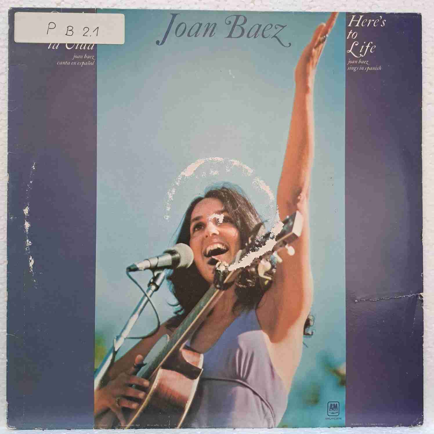 Joan Baez – Gracias A La Vida Here's To Life - Disc VINIL LP VG