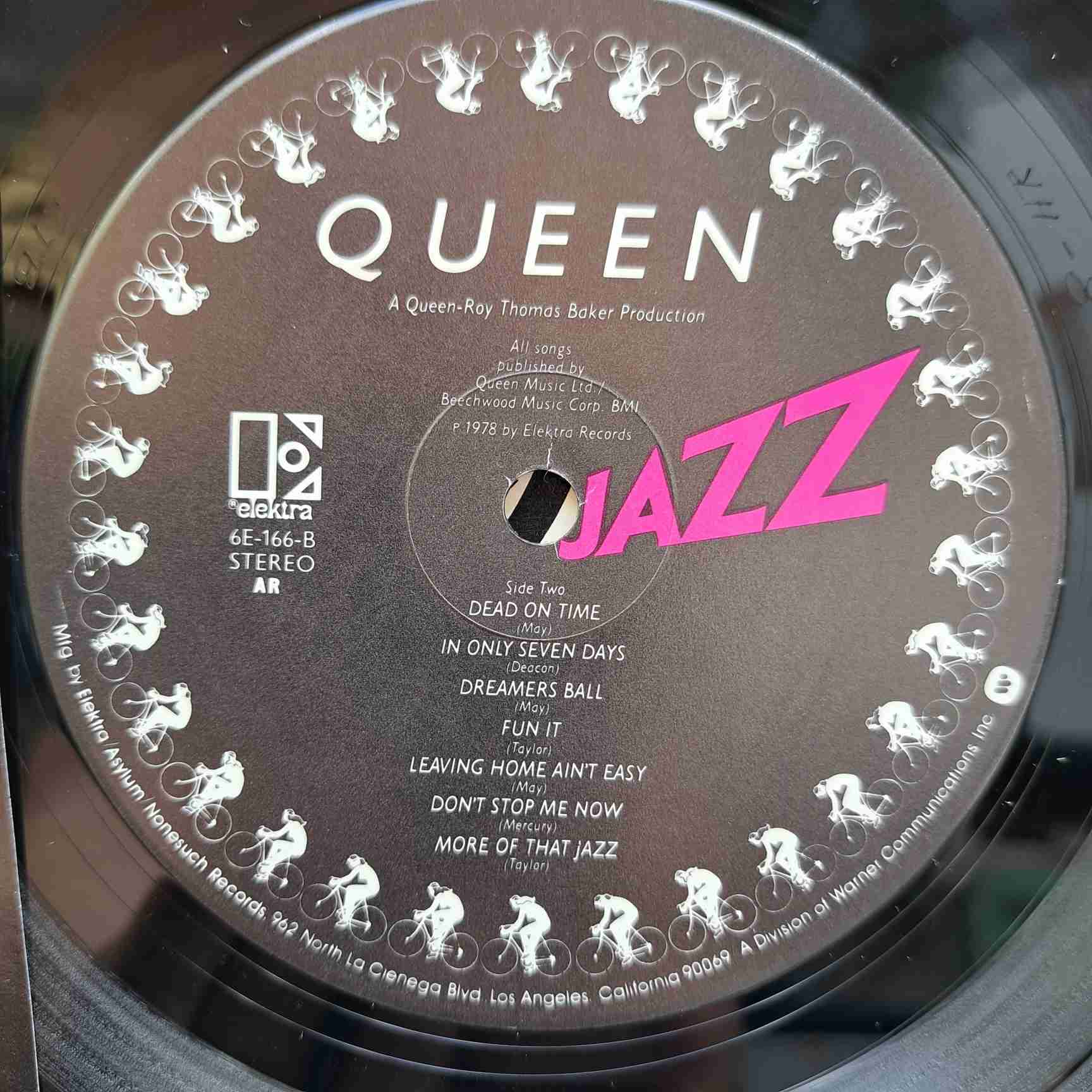Queen – Jazz - Disc VINIL LP VG+ US - imagine 2