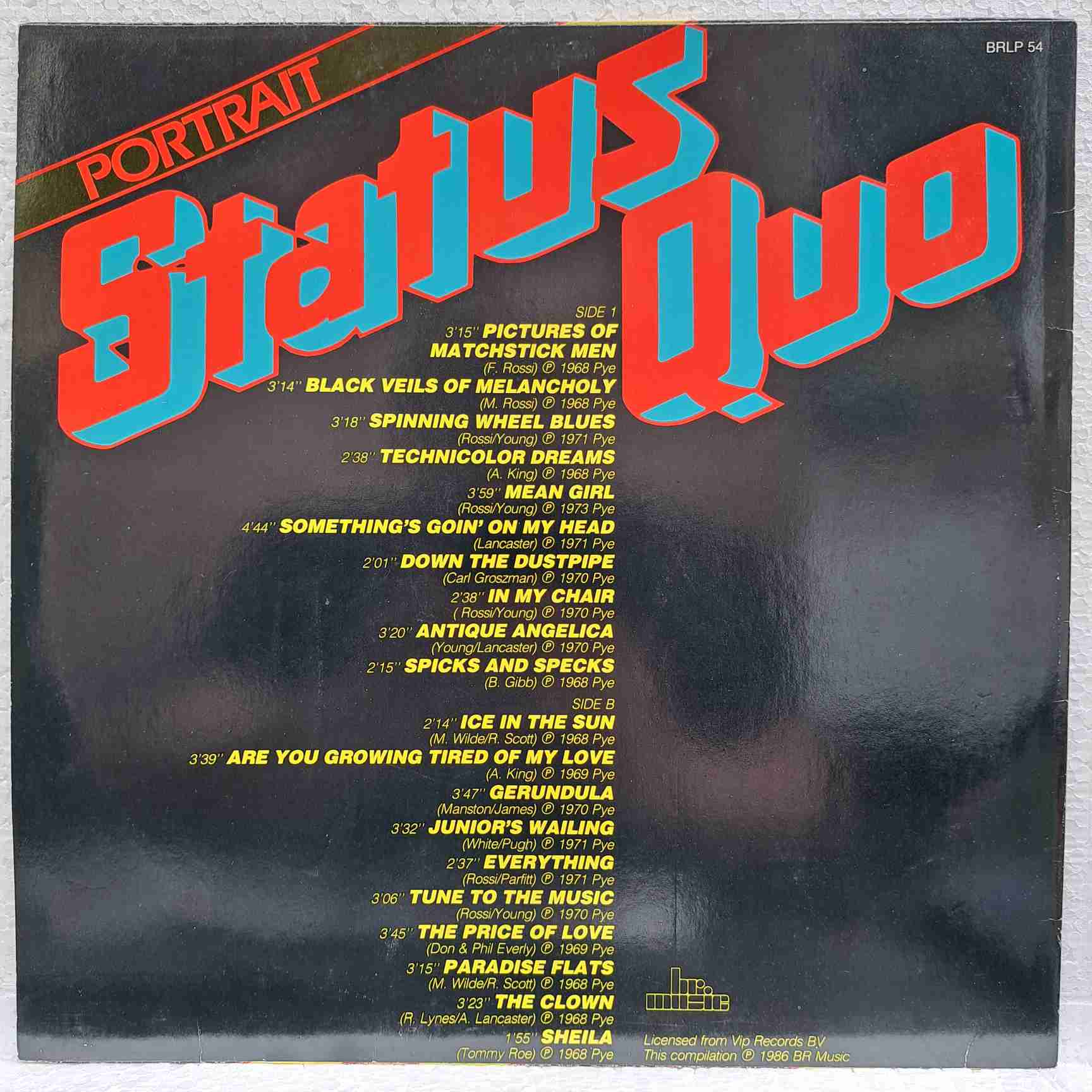 Status Quo – Portrait - Disc VINIL LP VG - imagine 3
