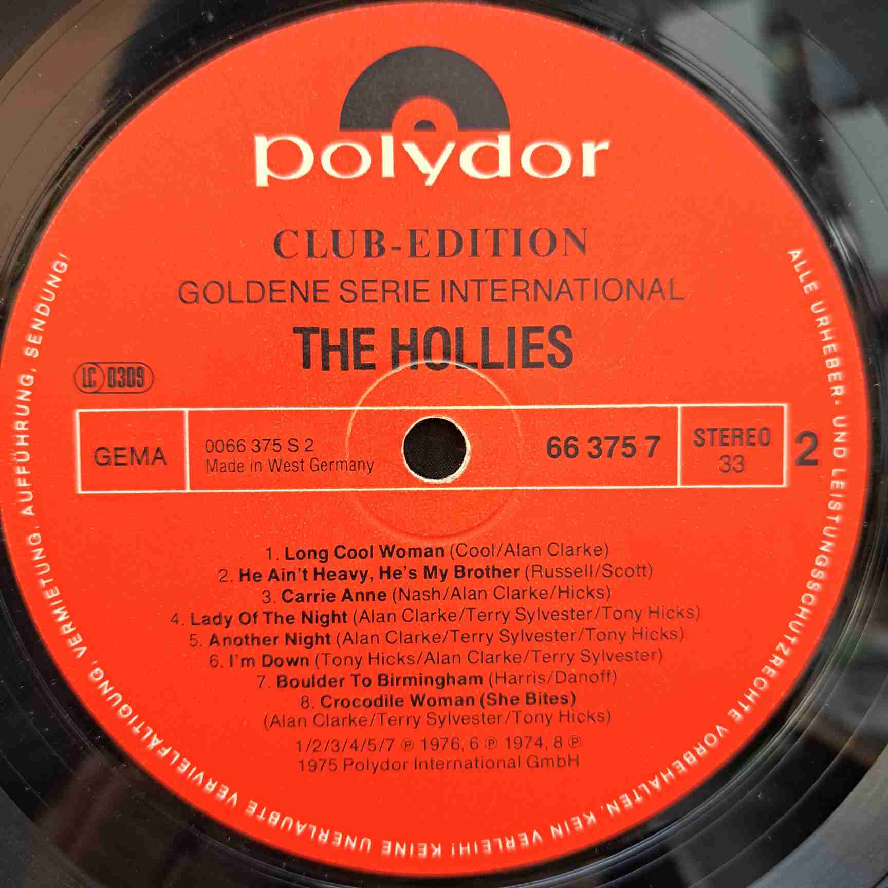 The Hollies – The Hollies - Disc VINIL LP VG - imagine 2