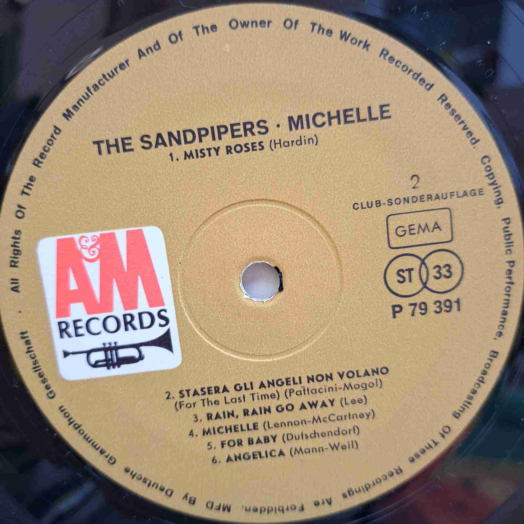 The Sandpipers – Michelle - Disc VINIL LP VG - imagine 2