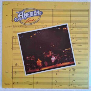 America – Live - Disc VINIL LP VG VG+