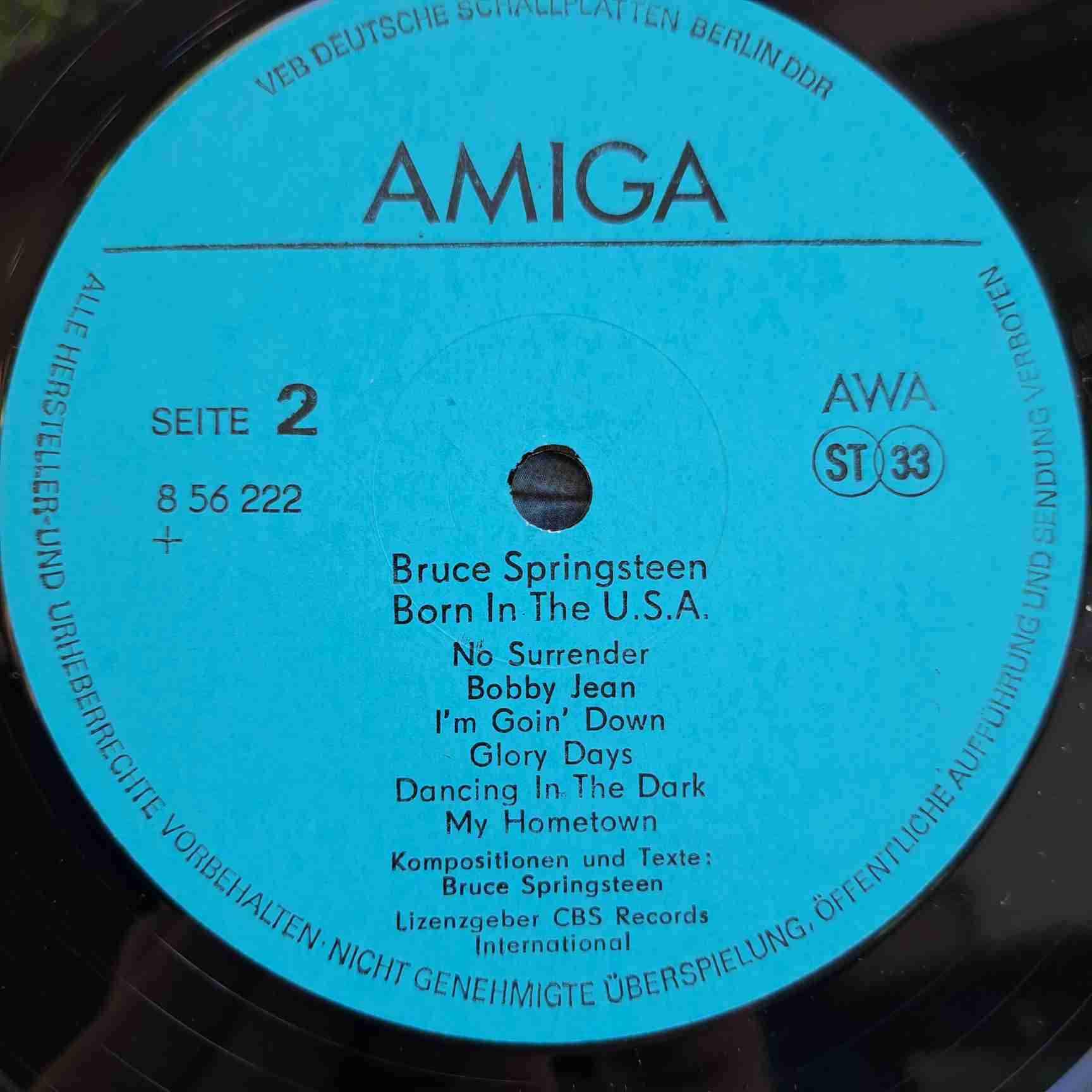 Bruce Springsteen – Born In The U.S.A. - Disc VINIL LP VG+ - imagine 2