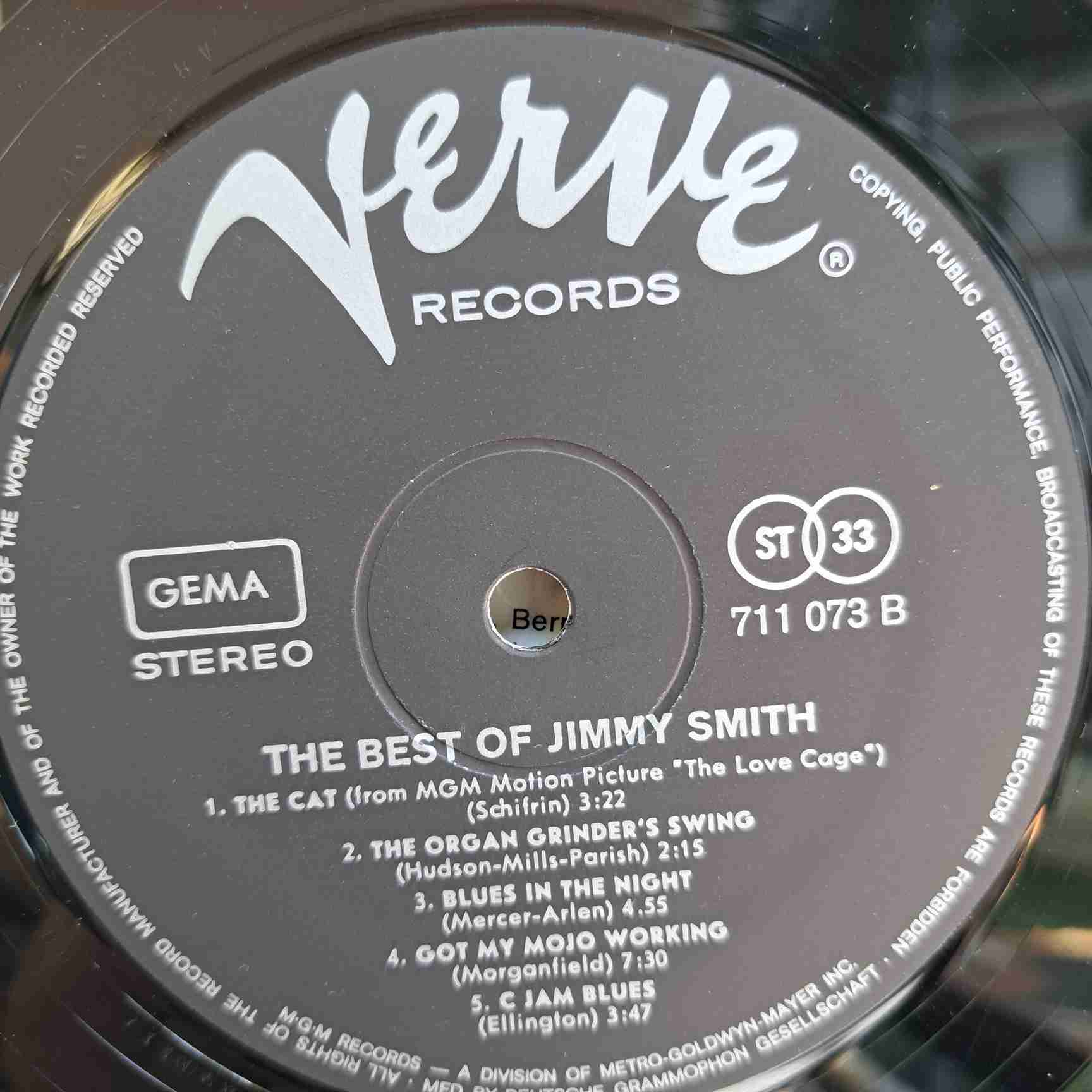 Jimmy Smith – The Best Of Jimmy Smith - Disc VINIL LP VG+ - imagine 2