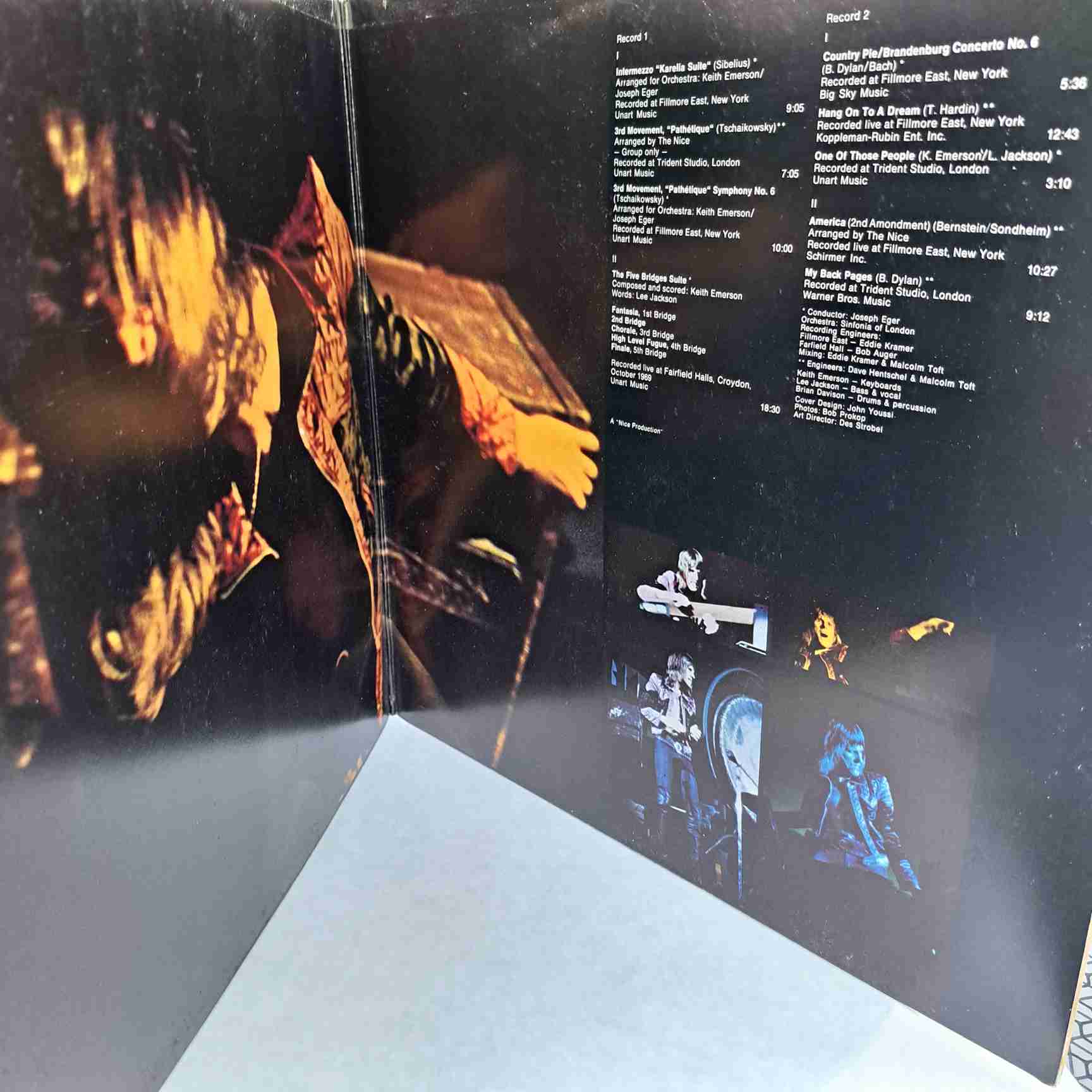 Keith Emerson With The Nice – Keith Emerson With The Nice - Disc VINIL 2LP VG VG+ - imagine 3