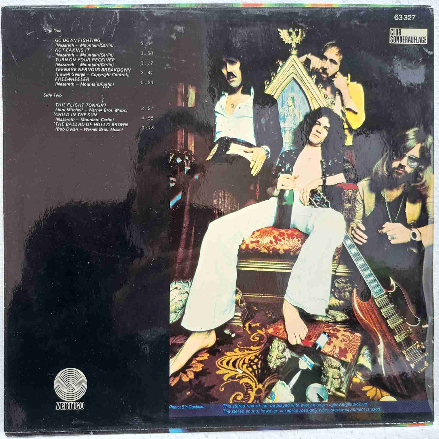 Nazareth – Loud'N'Proud - Disc VINIL LP VG VG+ - imagine 2