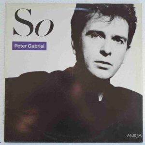 Peter Gabriel – So - Disc VINIL LP VG VG+