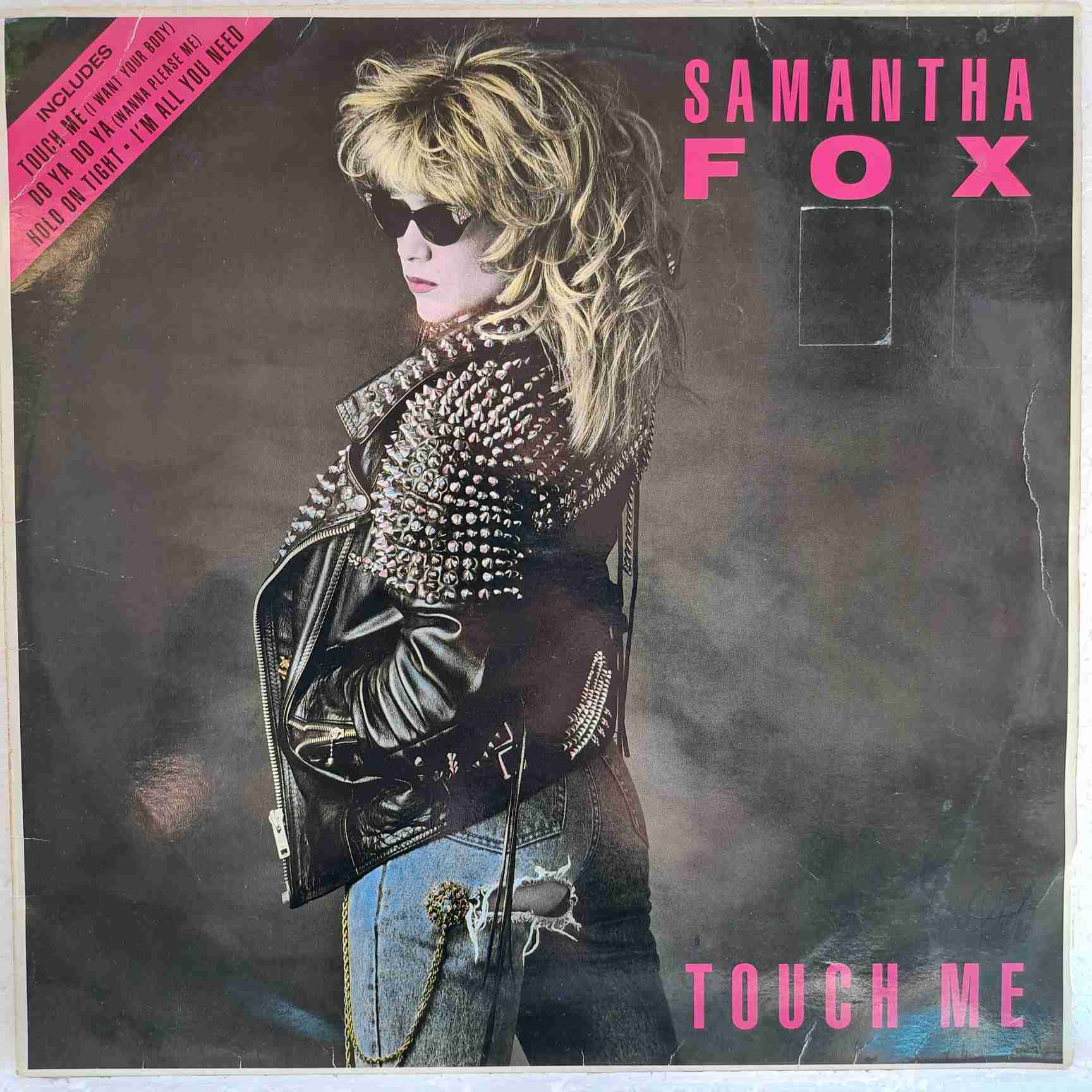 Samantha Fox – Touch Me - Disc VINIL LP VG VG+ puțin deformat, urma se aude puțin.