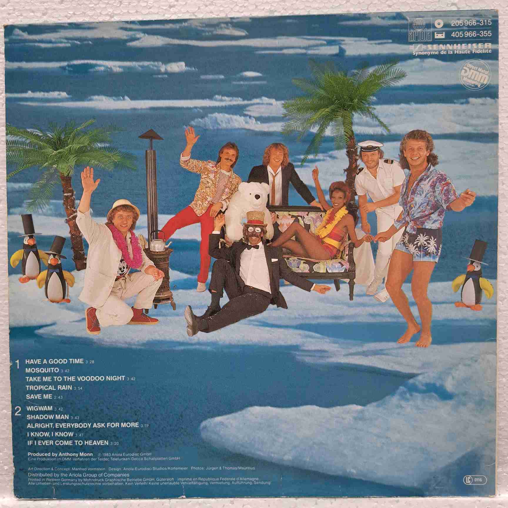 Saragossa Band – Have A Good Time - Disc VINIL LP VG+ - imagine 3