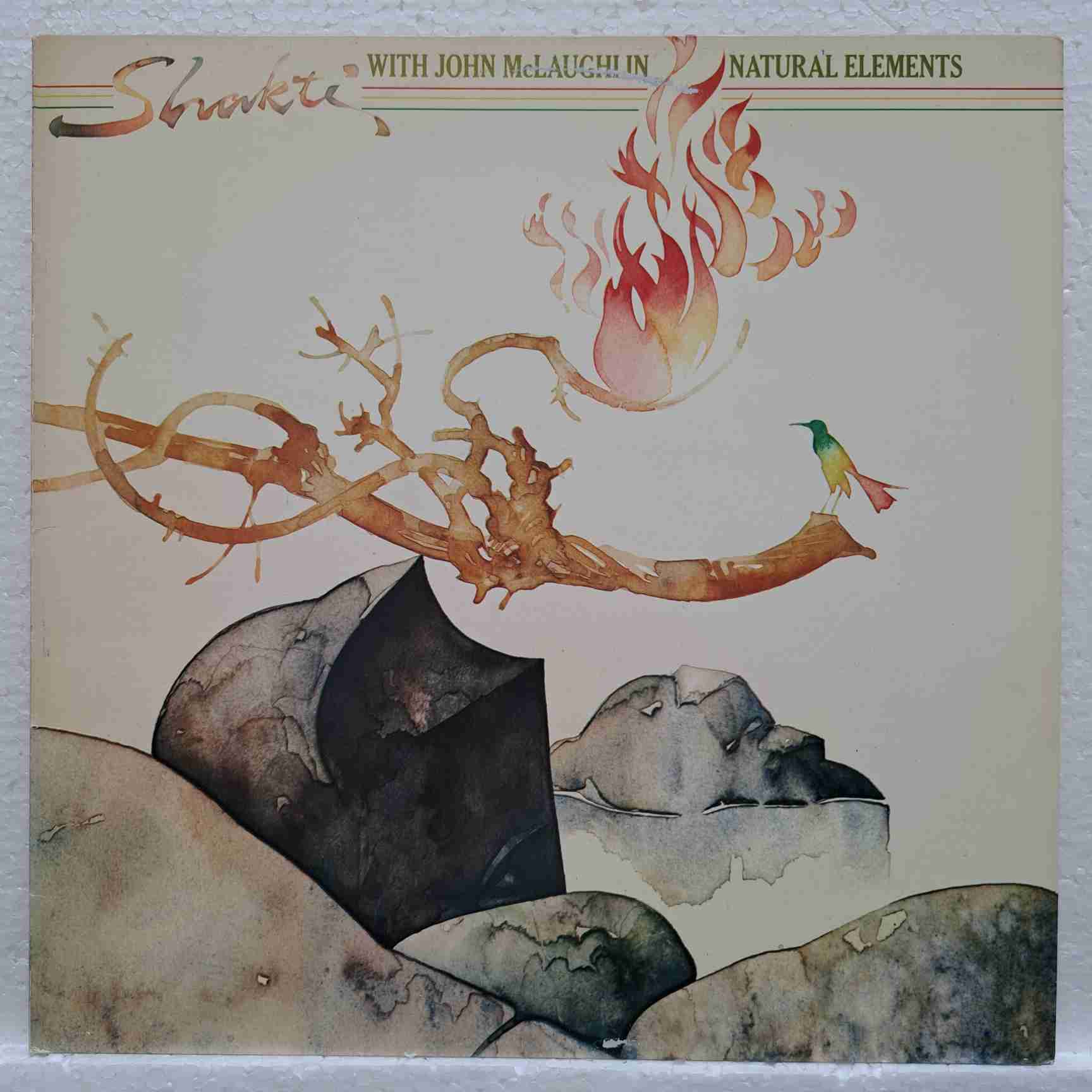 Shakti With John McLaughlin – Natural Elements - Disc VINIL LP VG VG+UK
