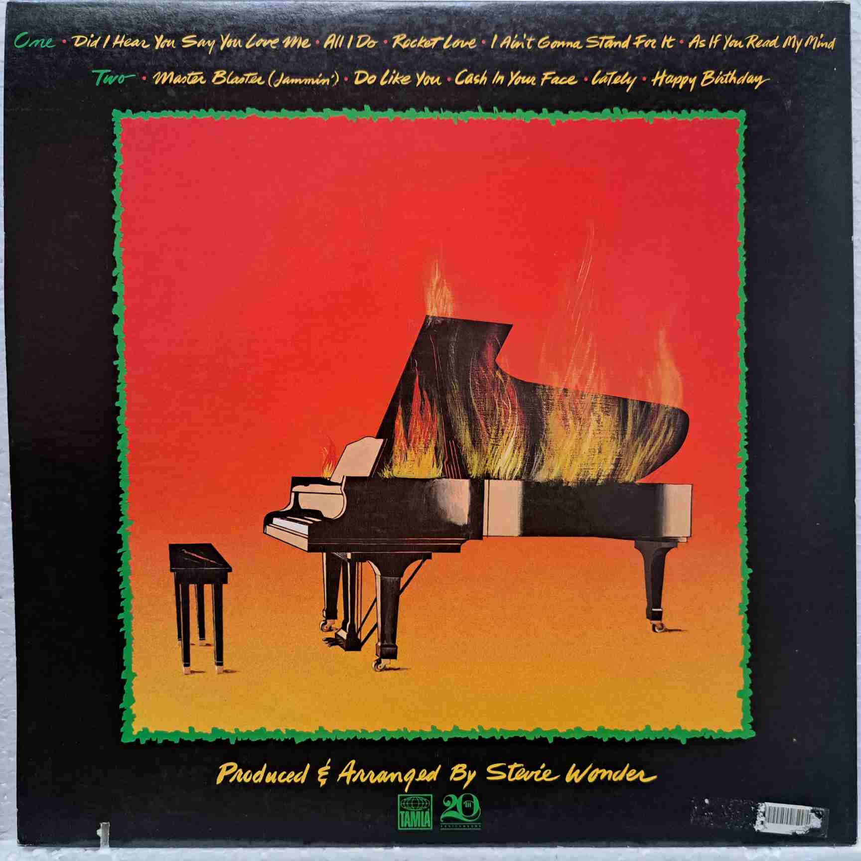 Stevie Wonder – Hotter Than July - Disc VINIL LP VG+ US - imagine 5