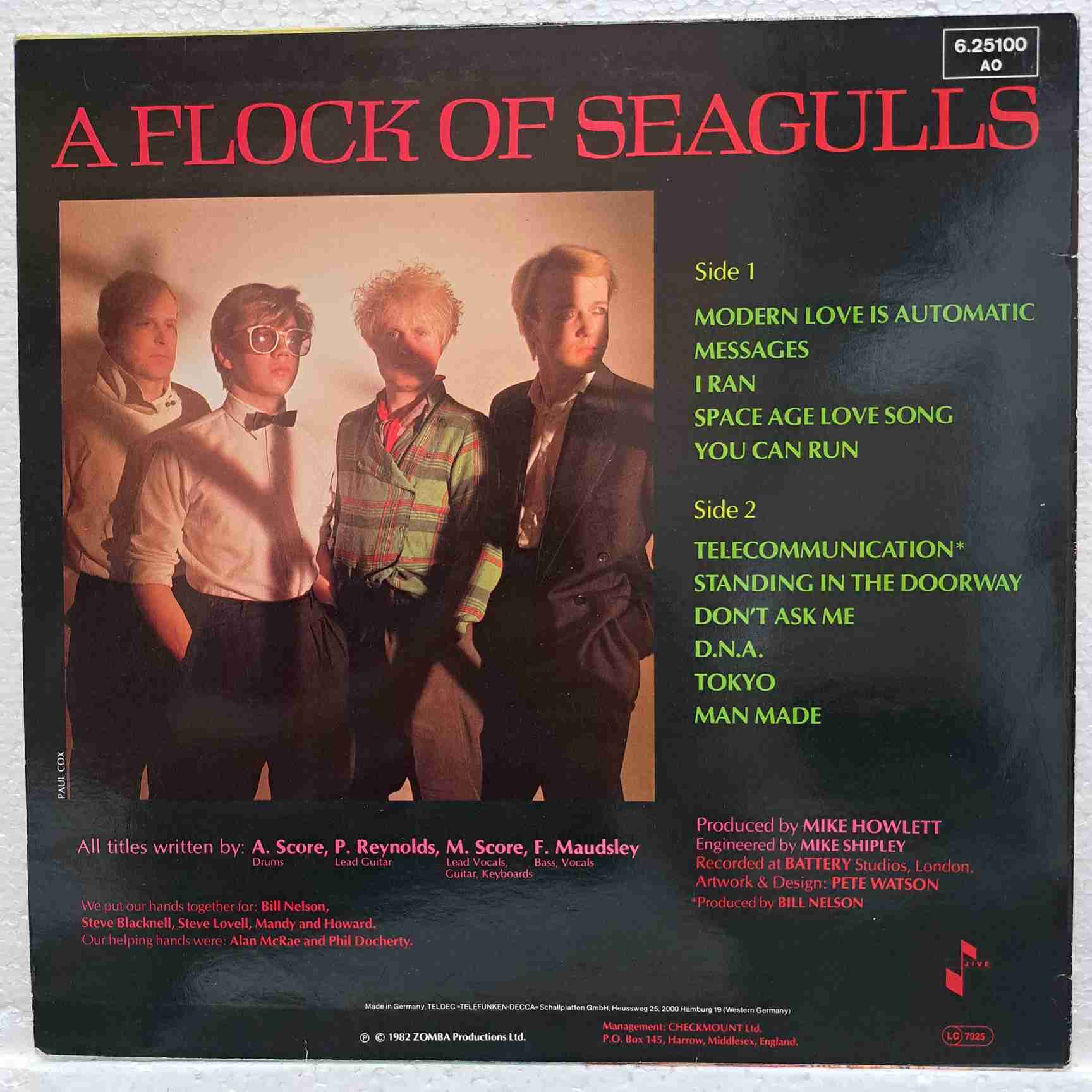 A Flock Of Seagulls – A Flock Of Seagulls - Disc VINIL LP VG+ - imagine 3