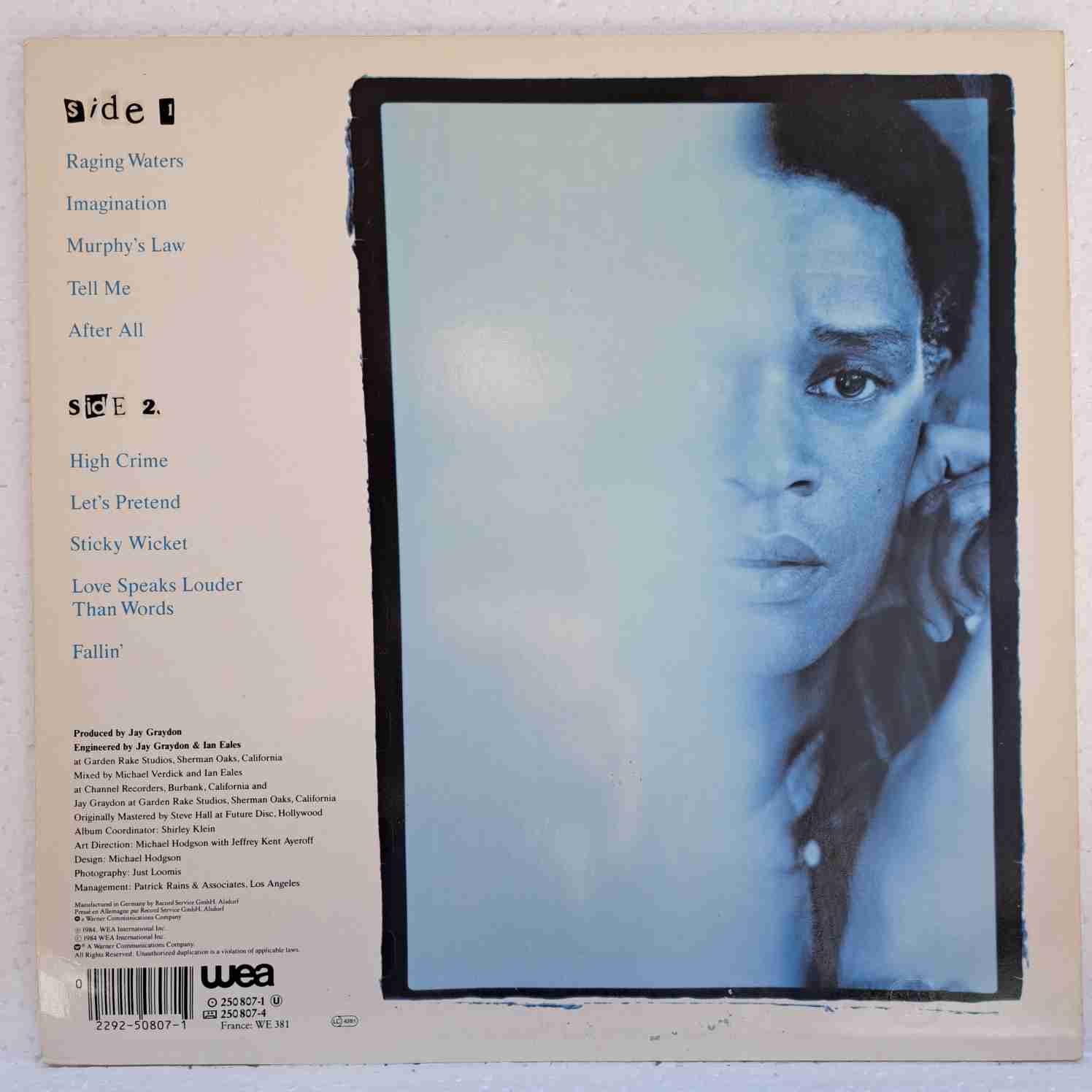 Al Jarreau – High Crime - Disc Vinil LP VG+ - imagine 3