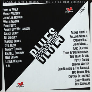 Black & White Blues - Rolling Stones, Eric Clapton, Rod Stewart, Muddy Waters, Chuck Berry - Disc VINIL 2LP VG VG+