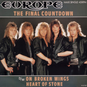 Europe - The Final Countdown - Disc Vinil MAXI 45 RPM EX