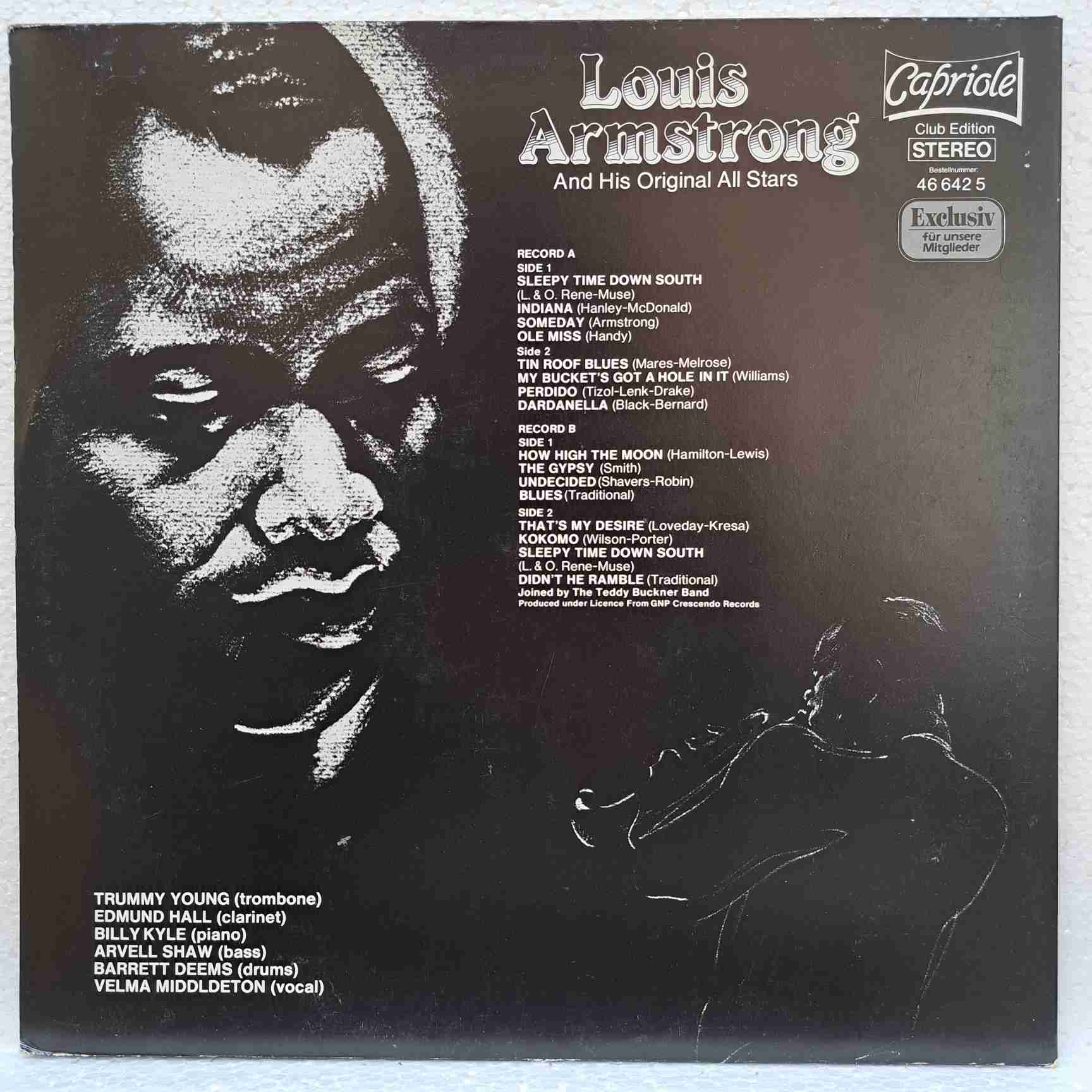 Louis Armstrong And His Original All Stars - Vinil 2LP VG+