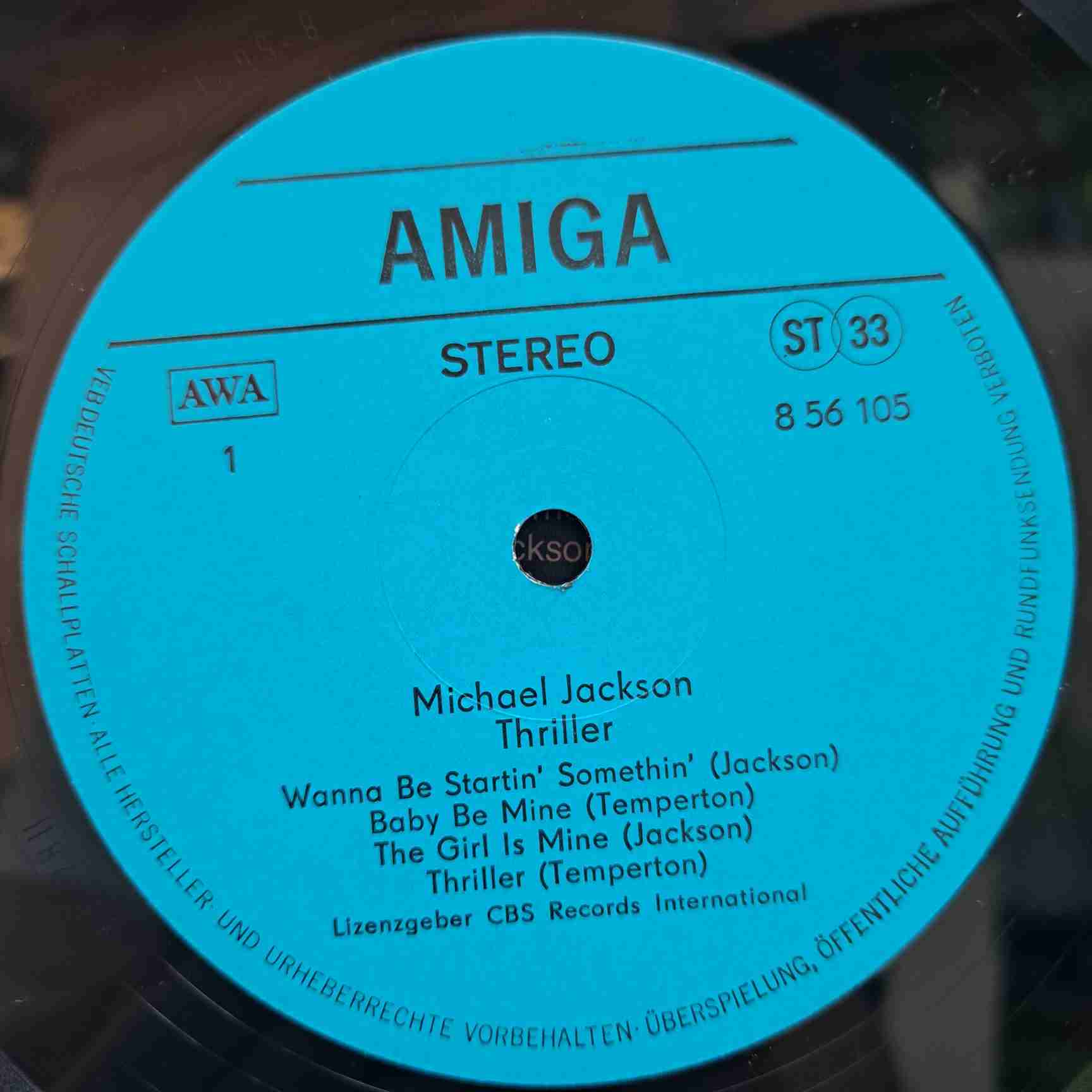Michael Jackson – Thriller - Disc Vinil LP VG+ Amiga - imagine 2