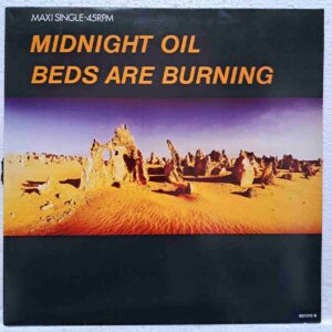 Midnight Oil – Beds Are Burning  - Disc VINIL MAXI VG VG+