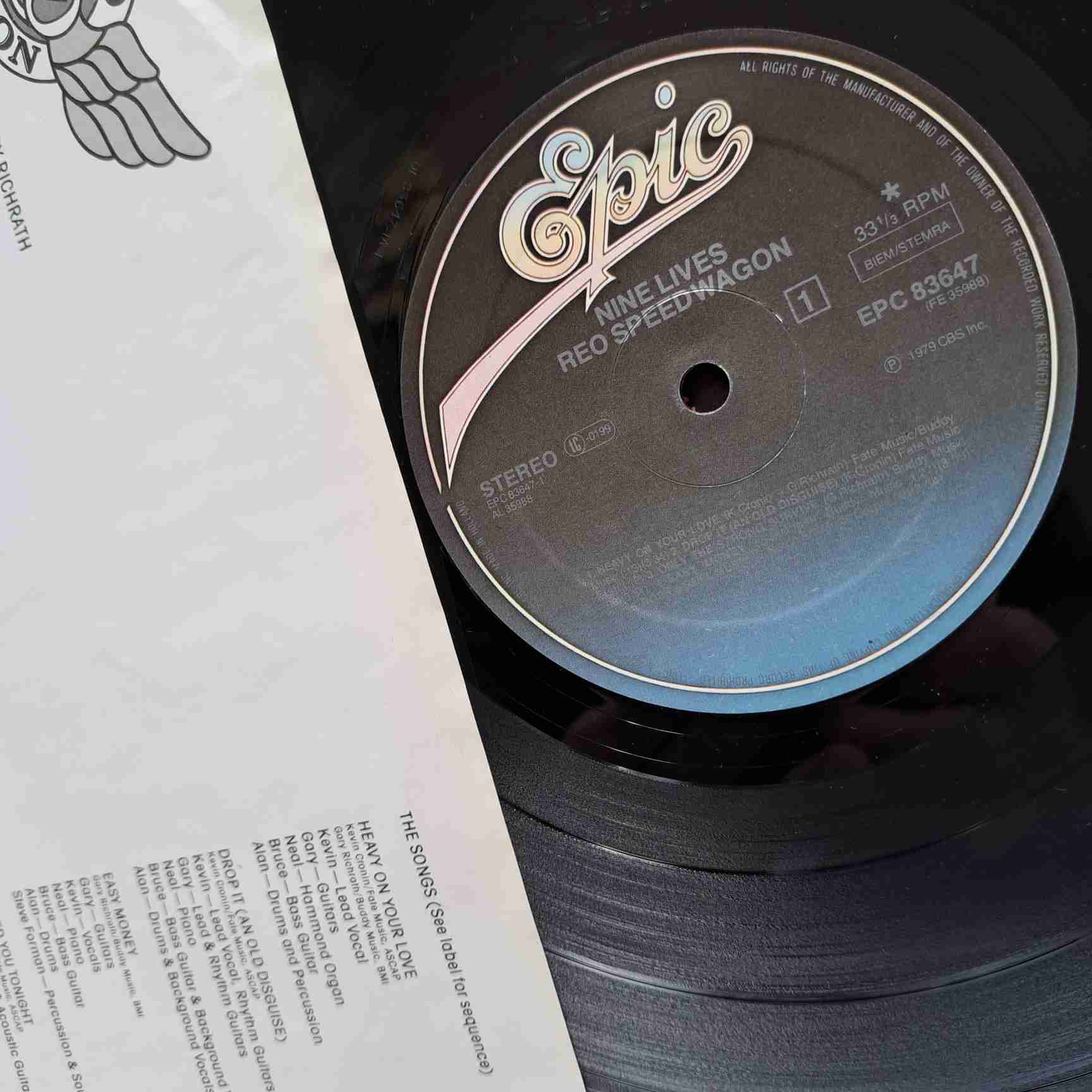 REO Speedwagon – Nine Lives - Disc VINIL LP VG+ - imagine 2