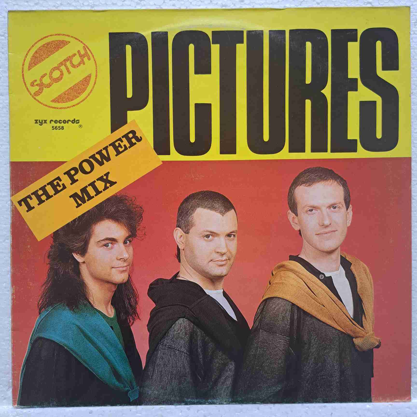 Scotch – Pictures (The Power Mix) - Disc Vinil MAXI 45 RPM EX