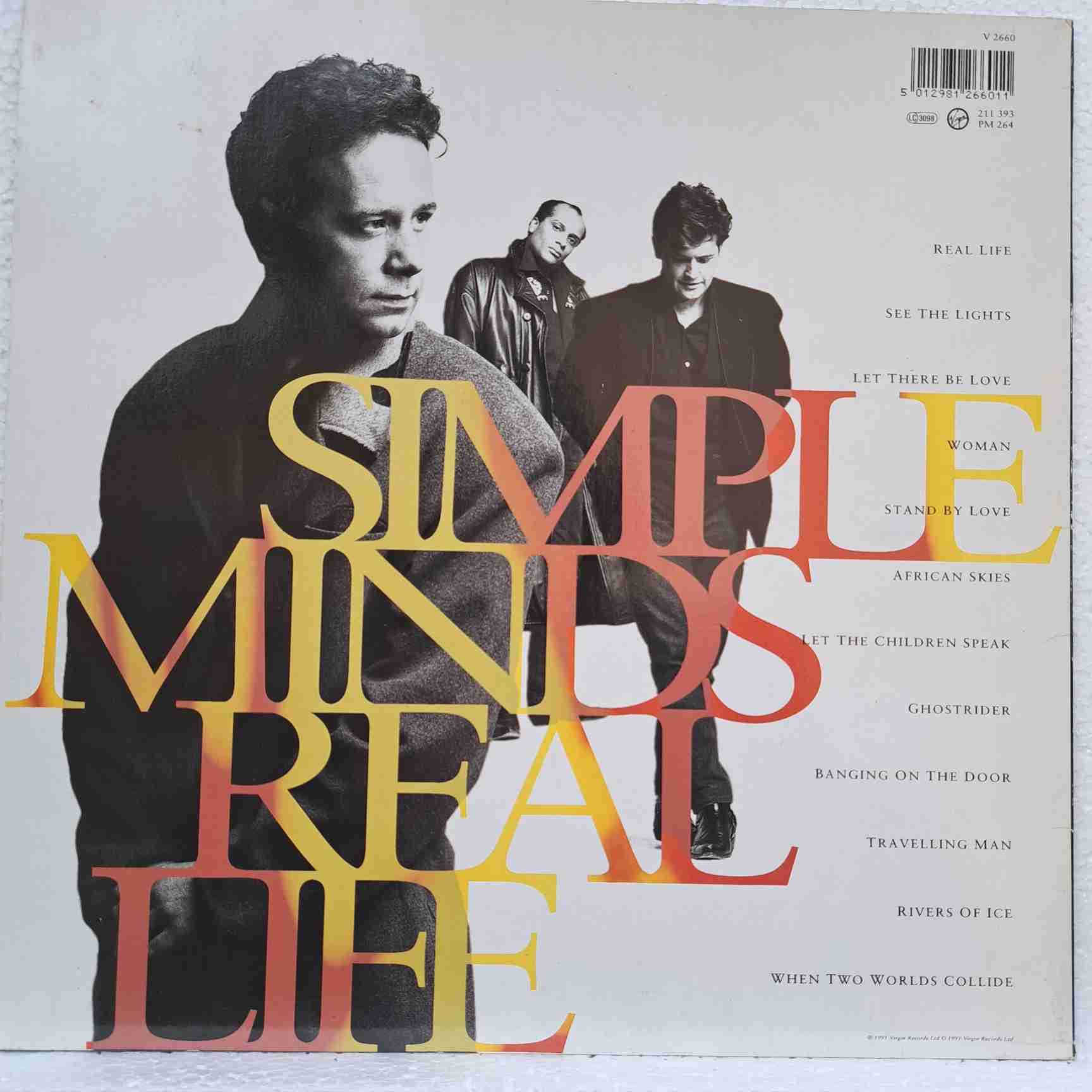 Simple Minds – Real Life - Disc Vinil LP VG+ - imagine 3