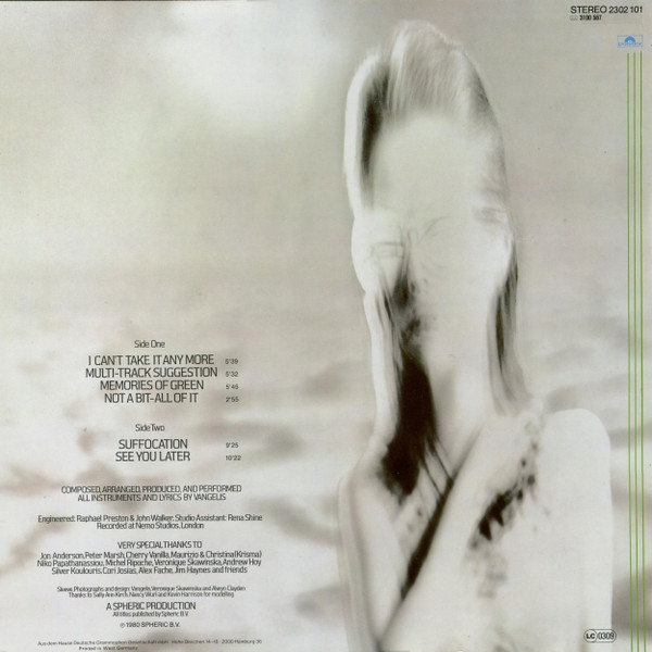 Vangelis – See You Later - Disc Vinil LP EX - imagine 3