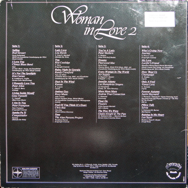 Woman In Love 2 - Rod Stewart, Fleetwood Mac, Chris Rea, Journey, Air Supply - Disc VINIL 2LP VG VG+ - imagine 2