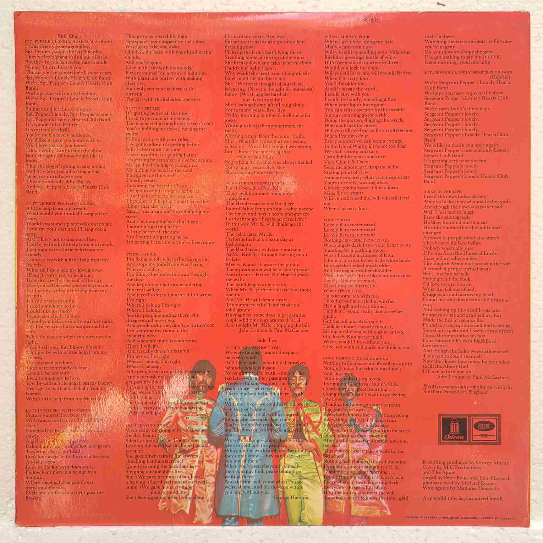 Beatles – Sgt. Pepper's Lonely Hearts Club Band - Disc VINIL LP VG+ - imagine 4