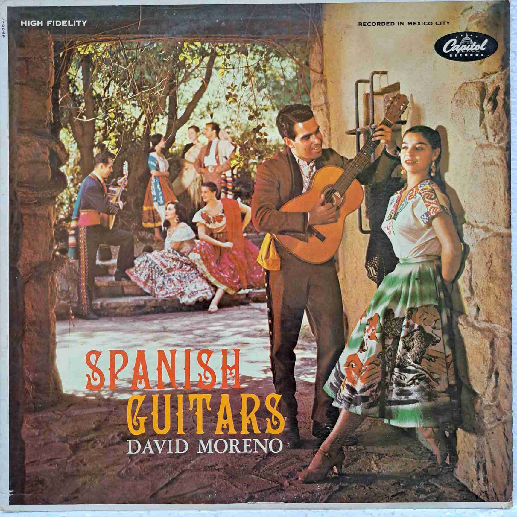 David Moreno – Spanish Guitars - Disc Vinil LP VG