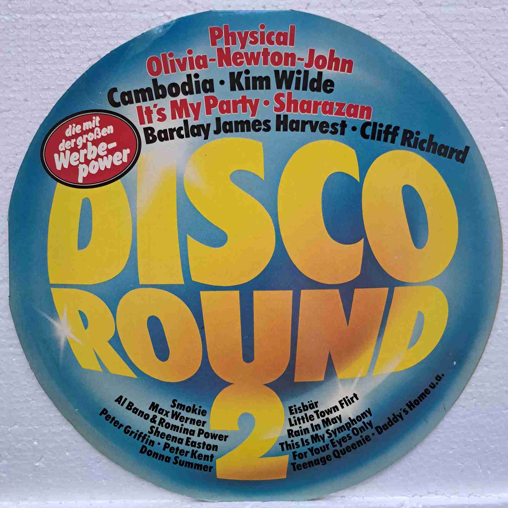 Disco Round 2 - Olivia Newton-John, Kim Wilde, Donna Summer, Smokie, Sheena Easton - Disc Vinil LP VG