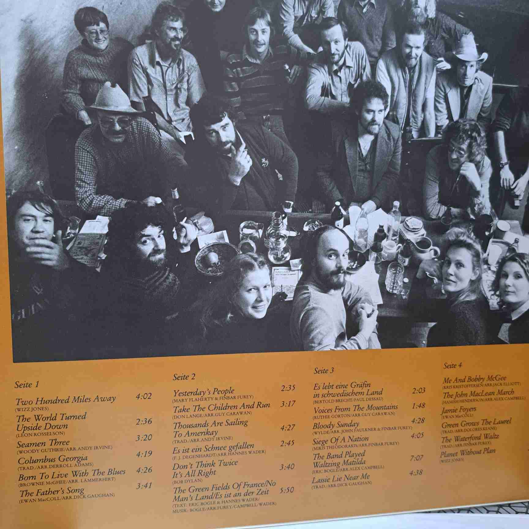 Folk Friends 2 - Andy Irvine, Dick Gaughan, Ramblin' Jack Elliott - Disc Vinil 2LP VG - imagine 4