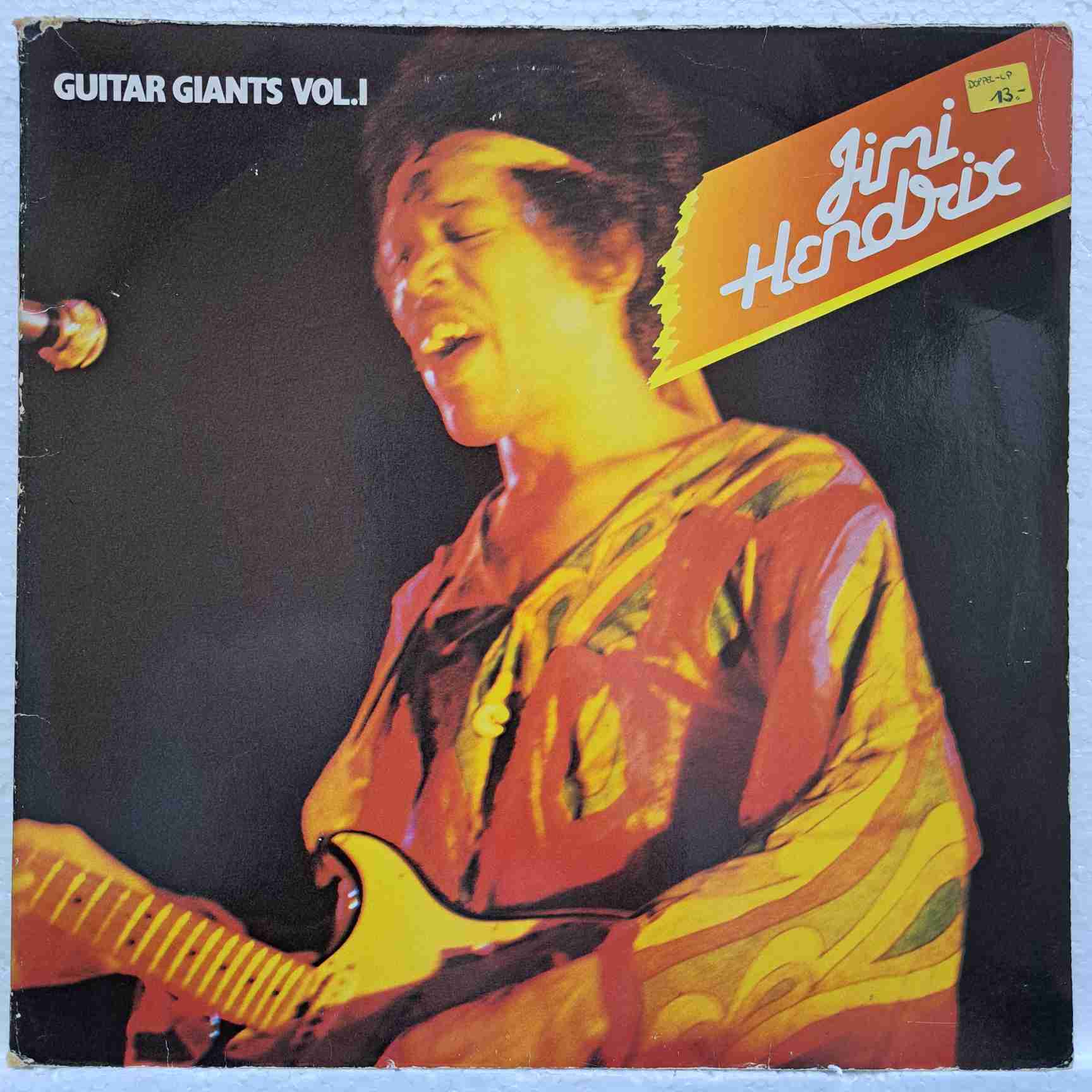 Jimi Hendrix – Guitar Giants Vol.1 - Disc Vinil 2LP VG